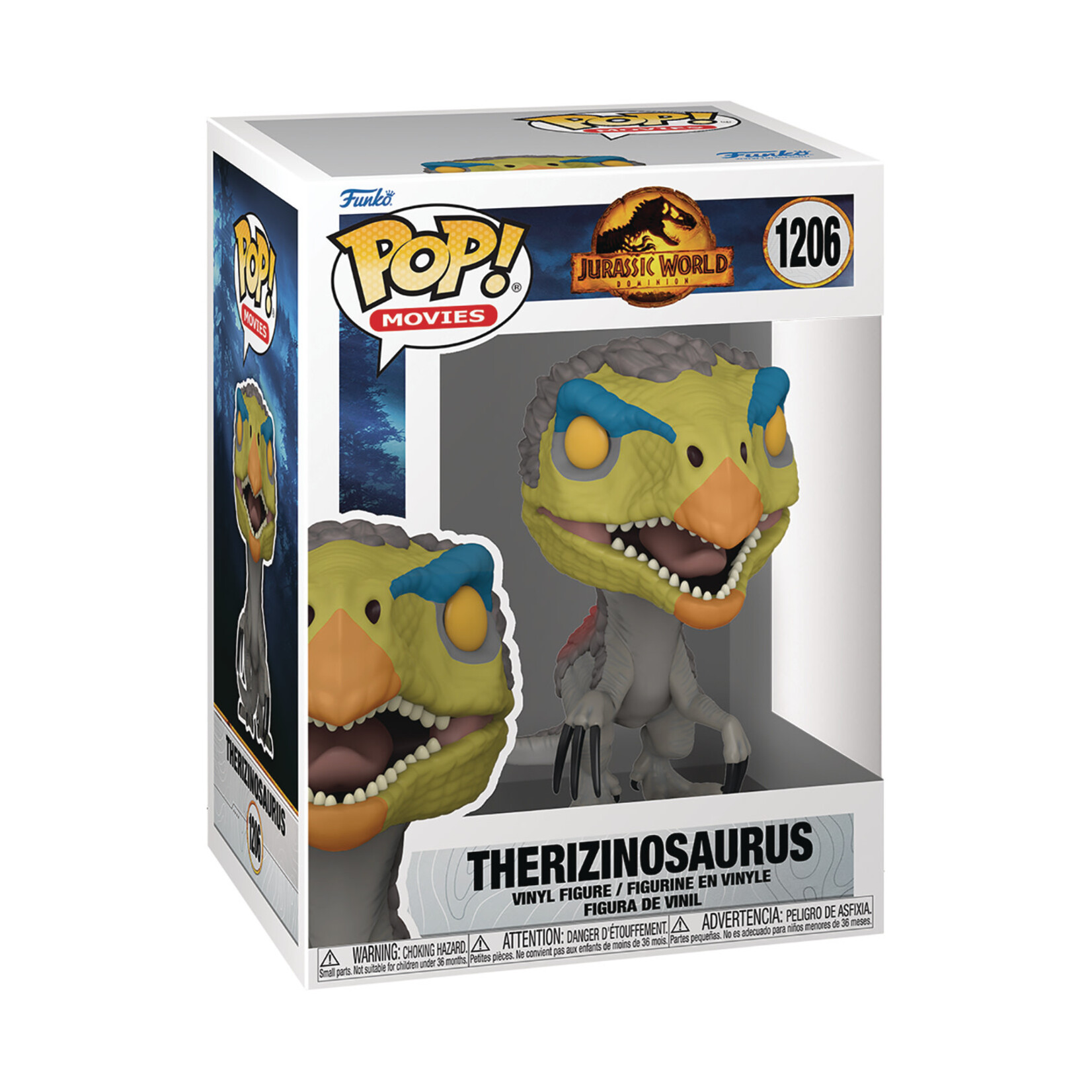 Funko Pop Movies Jurassic World Dominion Therizinosaurus Vin Fig 1206