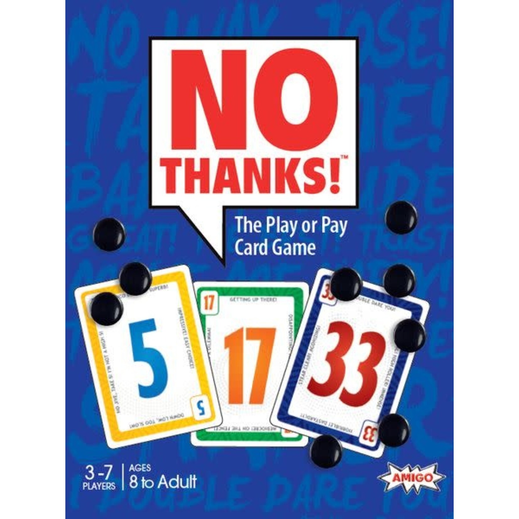 Amigo No Thanks! Card Game