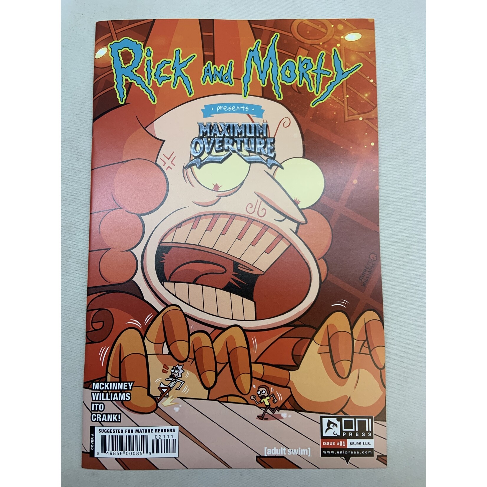 ONI PRESS INC. Rick And Morty Presents Maximum Overture 2023 #1 Cvr A