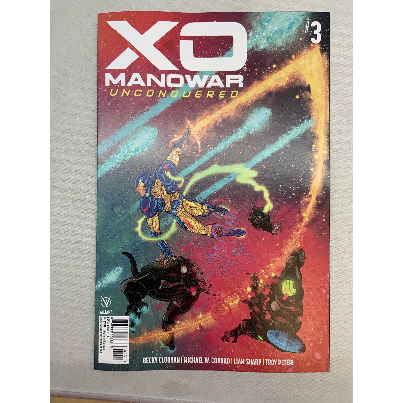 VALIANT ENTERTAINMENT LLC X-O Manowar Unconquered 2023 #3 Cvr B Rubin (Mr)