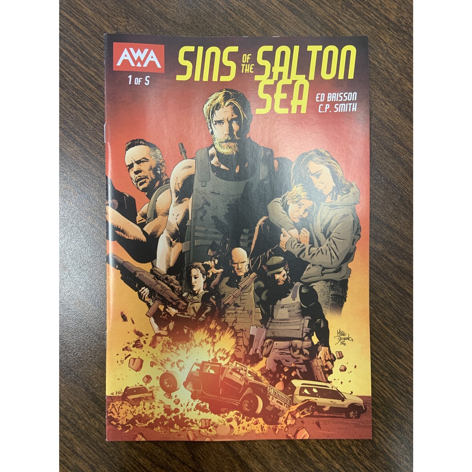 ARTISTS WRITERS & ARTISANS INC Sins Of The Salton Sea 2023 #1 (Of 5) Cvr B Deodato Jr & Loughrid
