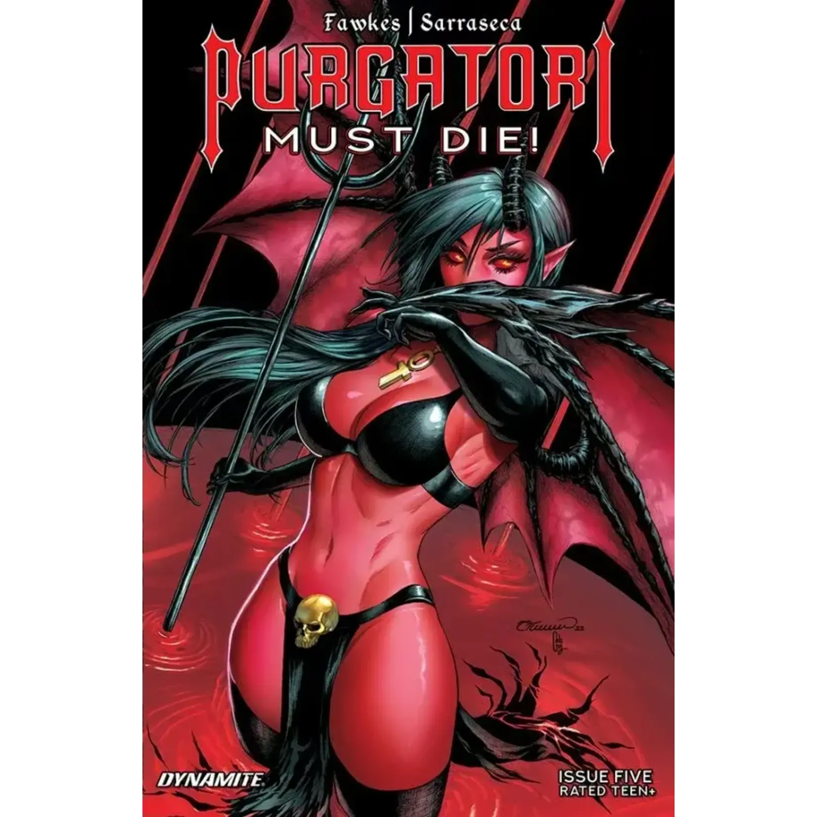 DYNAMITE Purgatori Must Die 2023 #5 Cvr A Turner