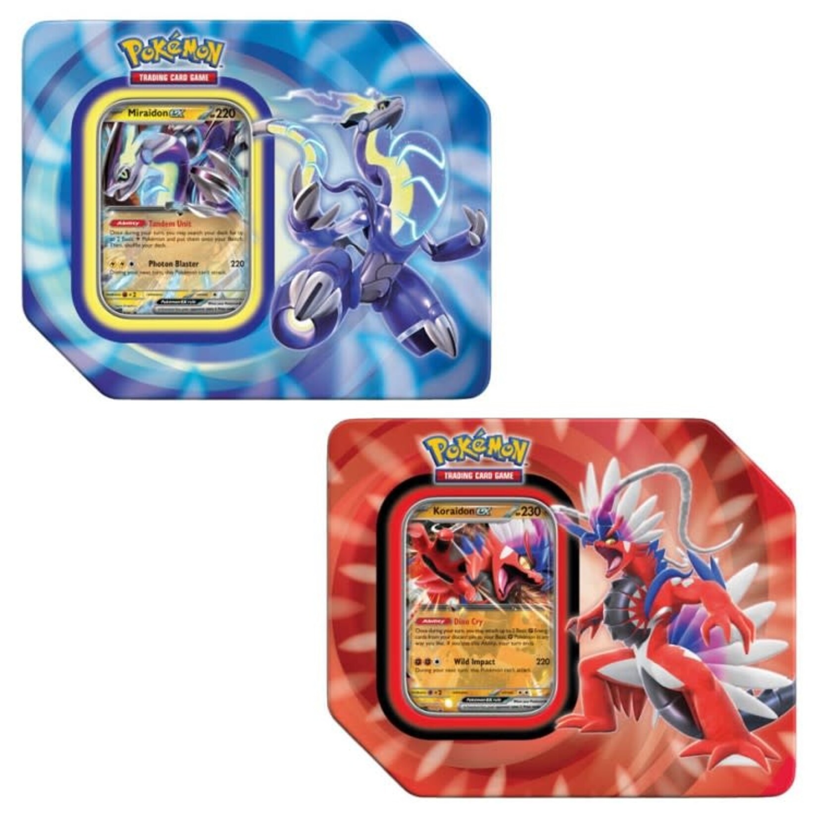 Pokemon Pokemon Paldea Legends Tin: Miraidon EX