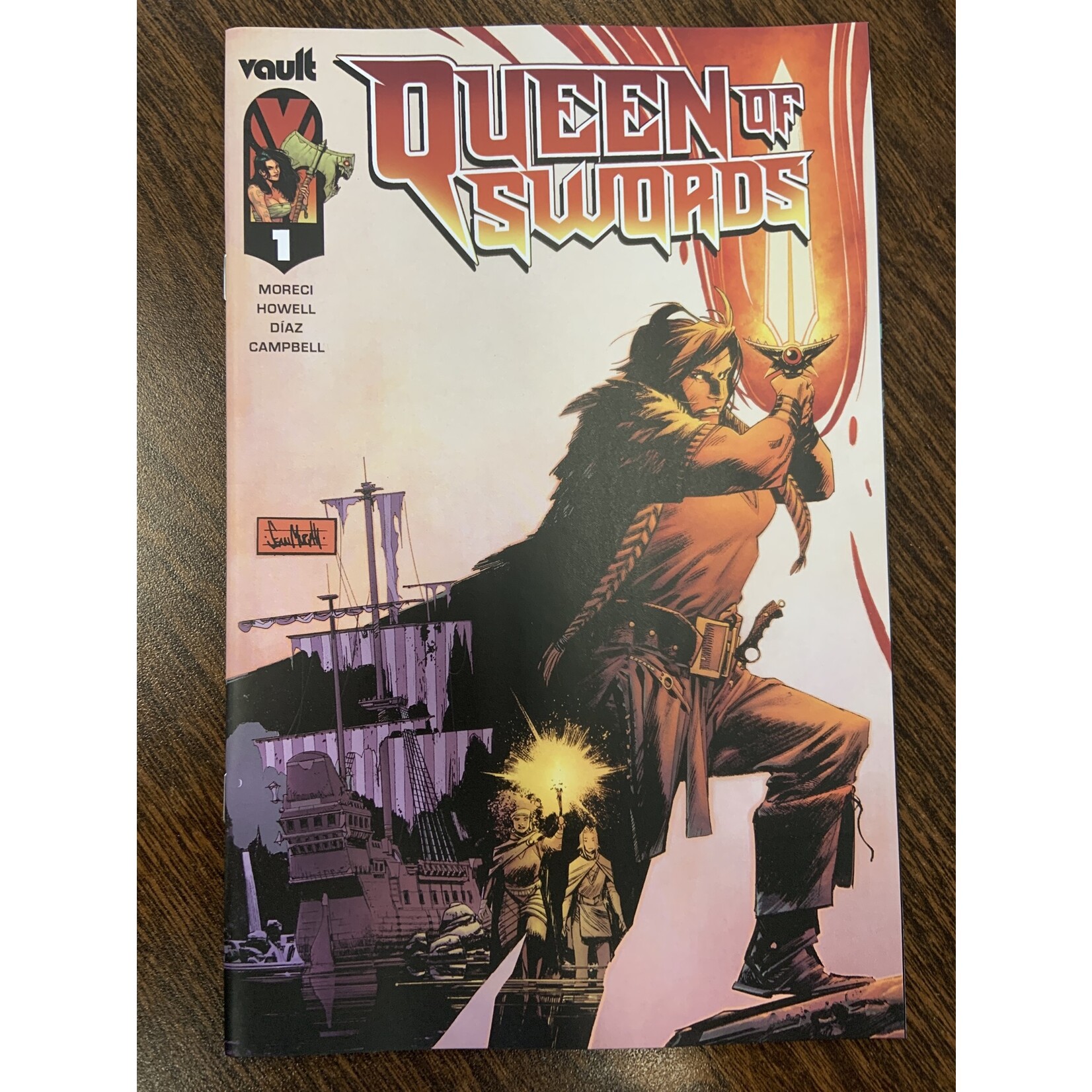 VAULT COMICS Queen Of Swords Barbaric Story 2023 #1 Cvr E 10 Copy Incv