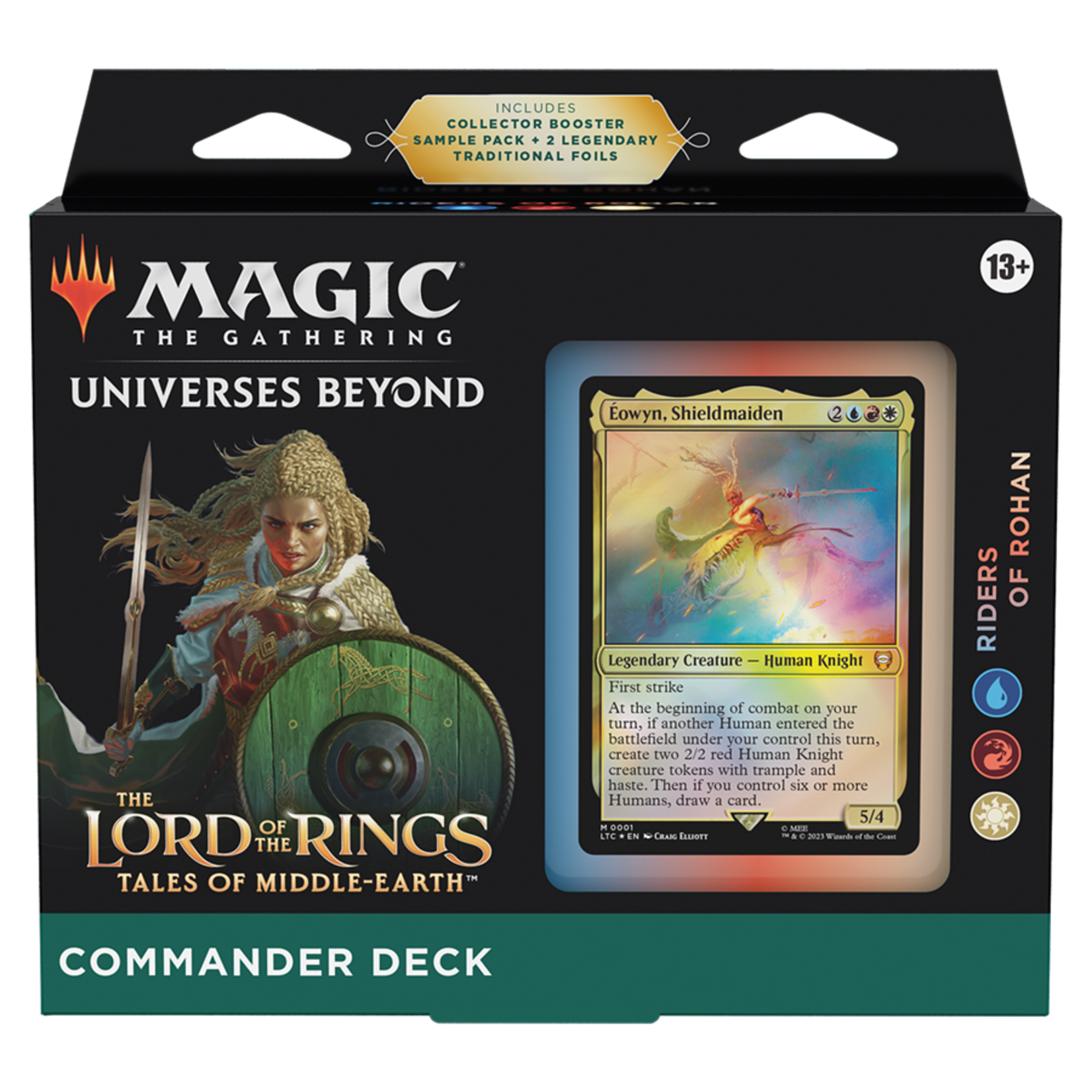 Wizards of the Coast MTG Lord of the Rings Commander Deck Riders of Rohan