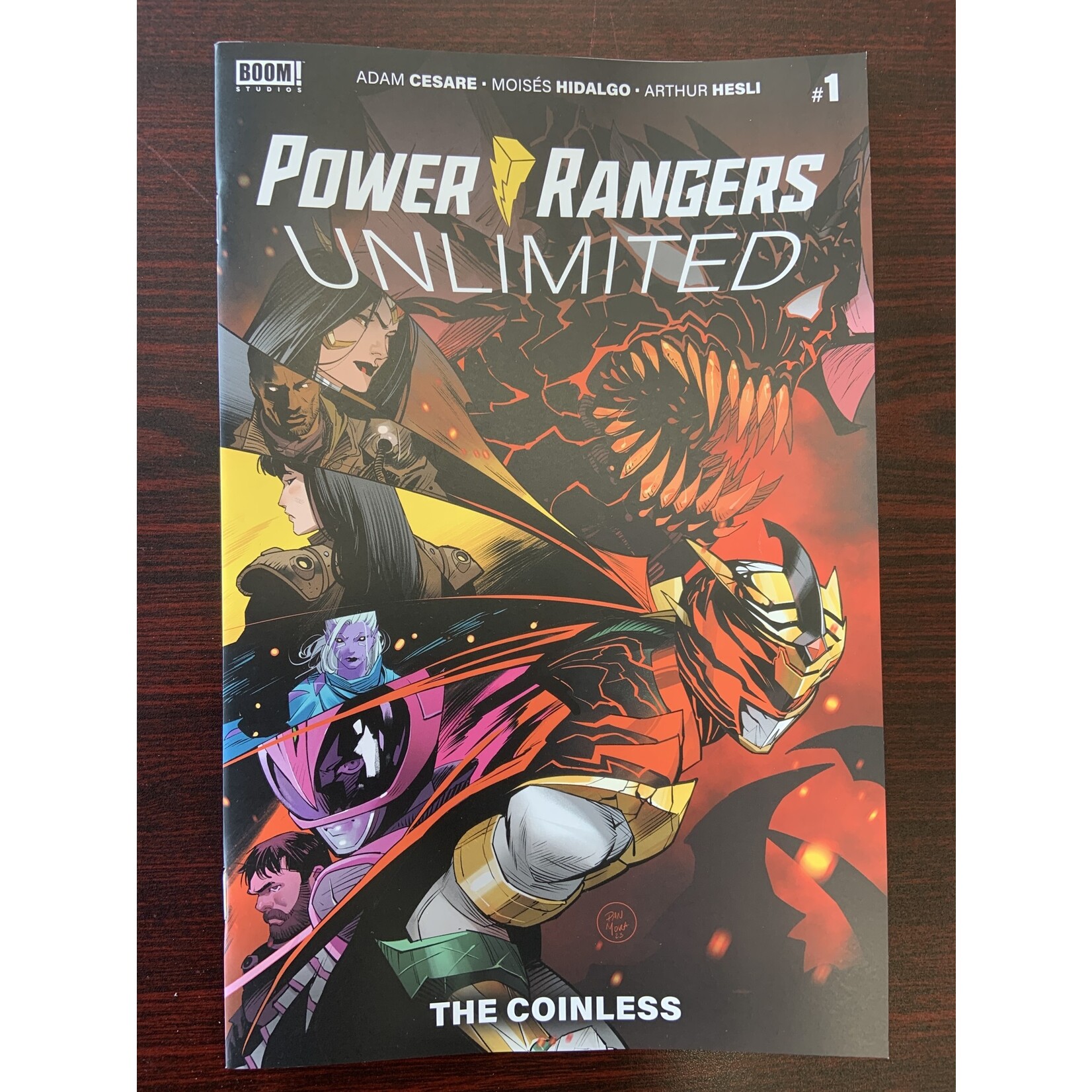 BOOM! STUDIOS Power Rangers Unlimited Coinless 2023 #1 Cvr A Mora (C: 1-0-0)