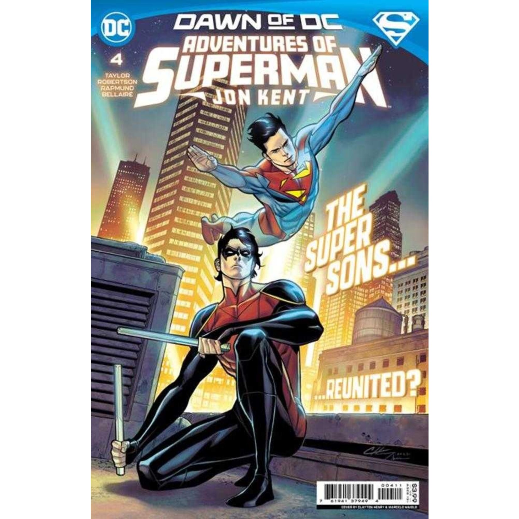 DC Comics Adventures of Superman: John Kent 2023 #4A
