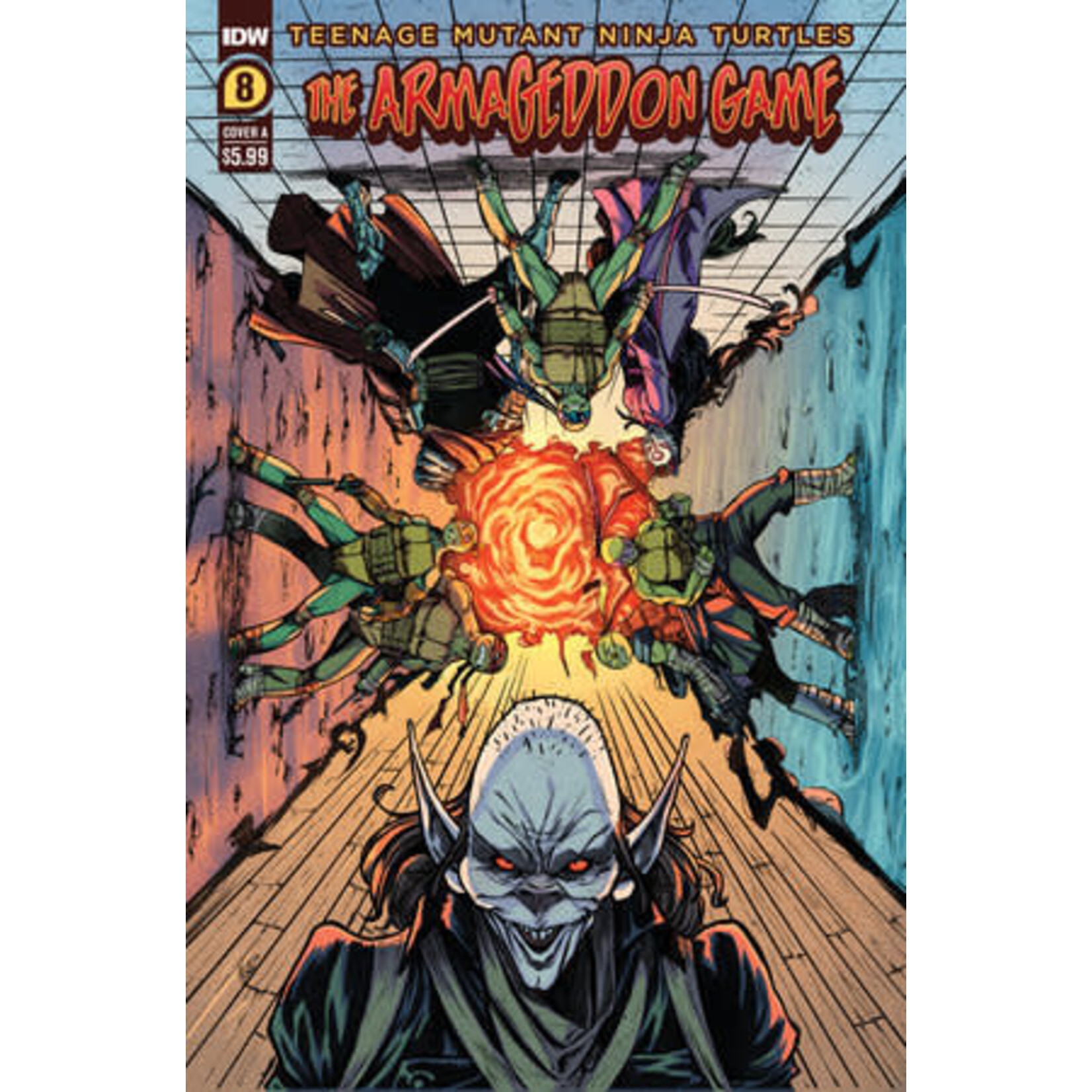 IDW PUBLISHING TMNT: The Armageddon Game 2022 #8A
