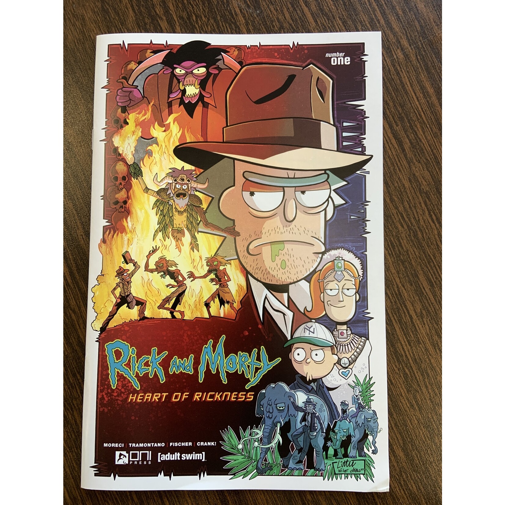 ONI PRESS INC. Rick And Morty Heart Of Rickness 2023 #1 (Of 4) Cvr A Little (Mr)