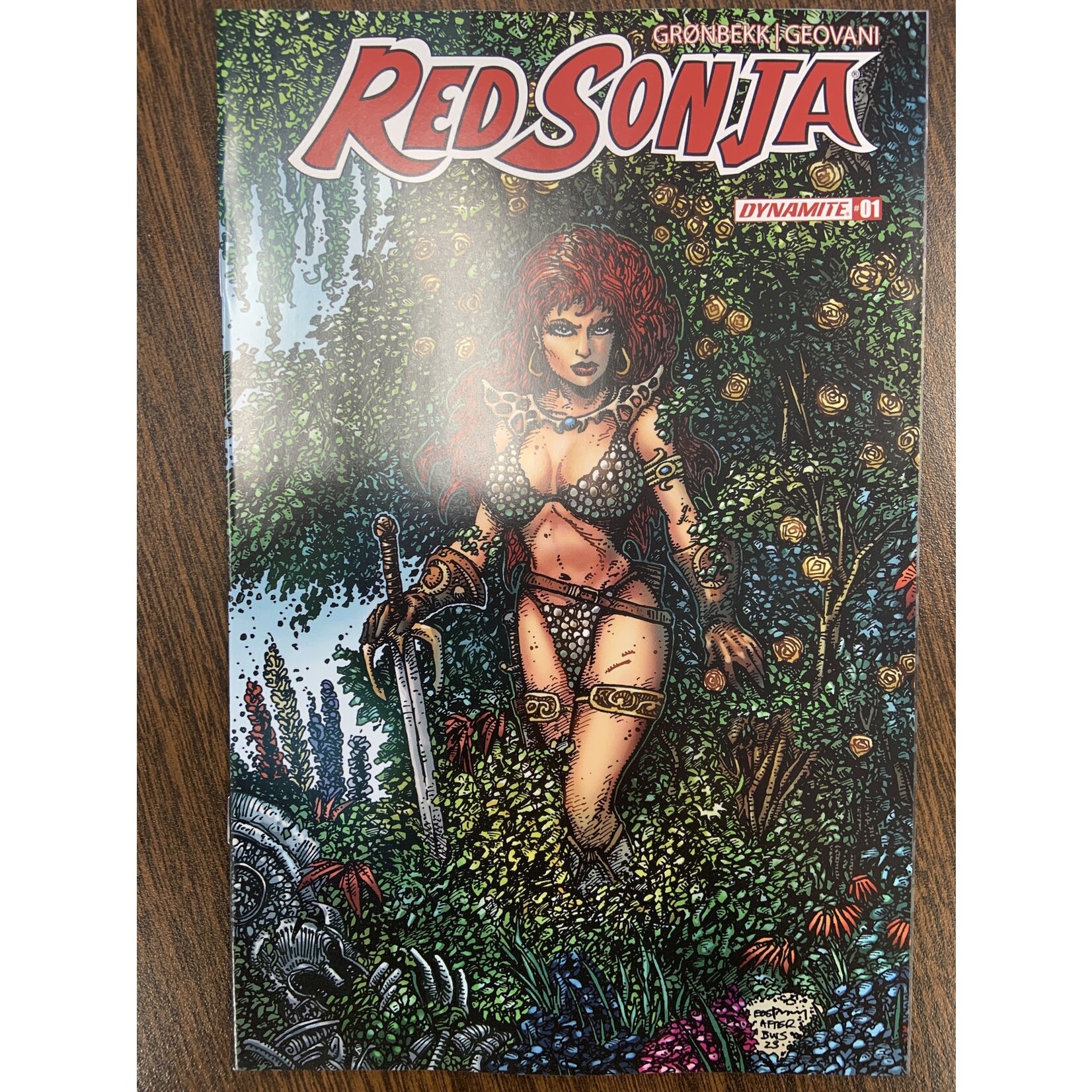 DYNAMITE Red Sonja 2023 2023 #1 Cvr H Eastman