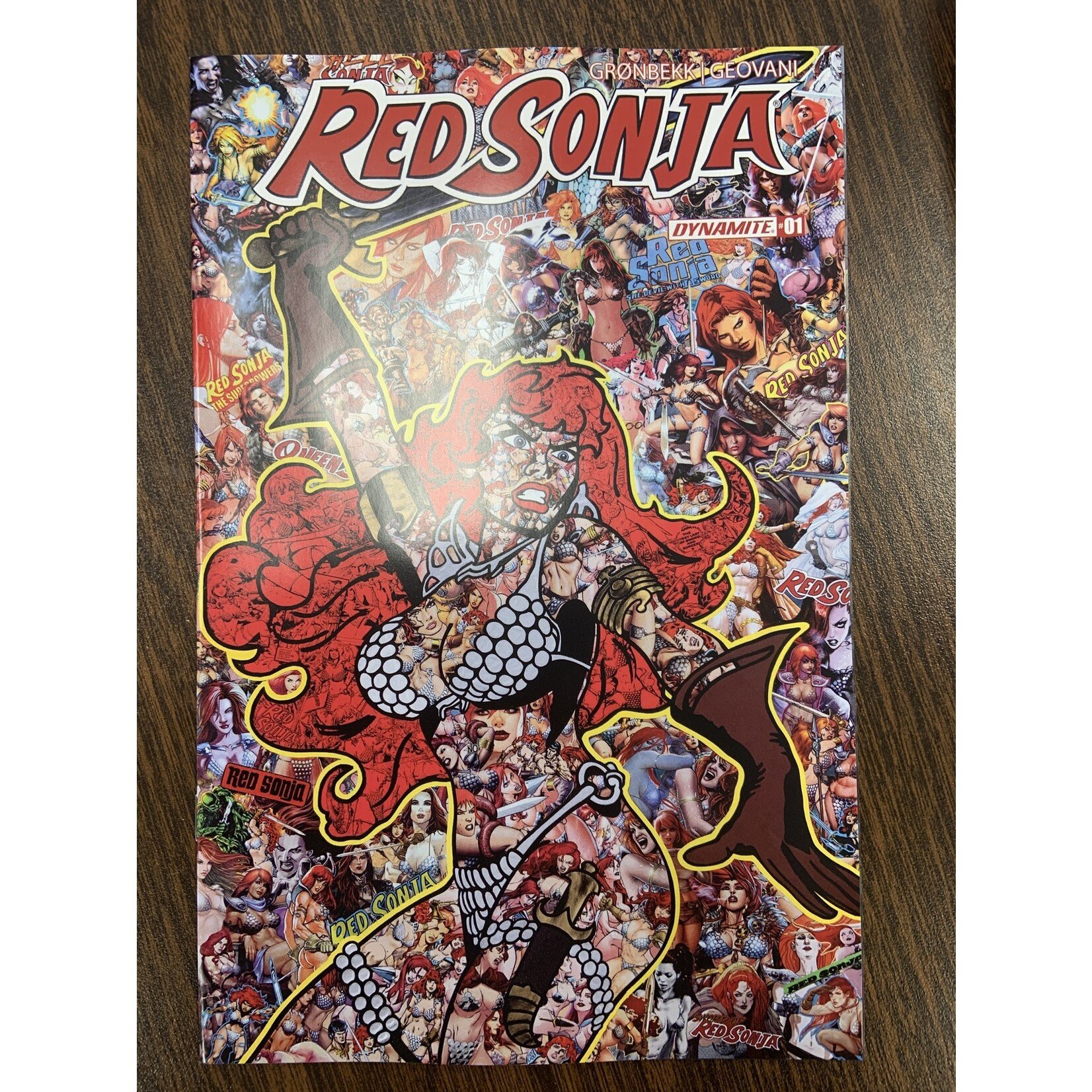 DYNAMITE Red Sonja 2023 2023 #1 Cvr F Collage