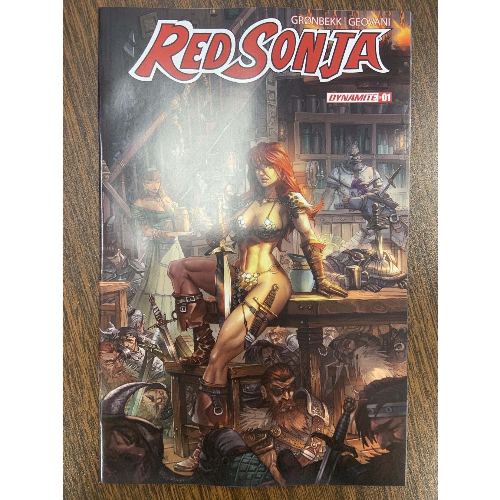 DYNAMITE Red Sonja 2023 2023 #1 Cvr C Quah