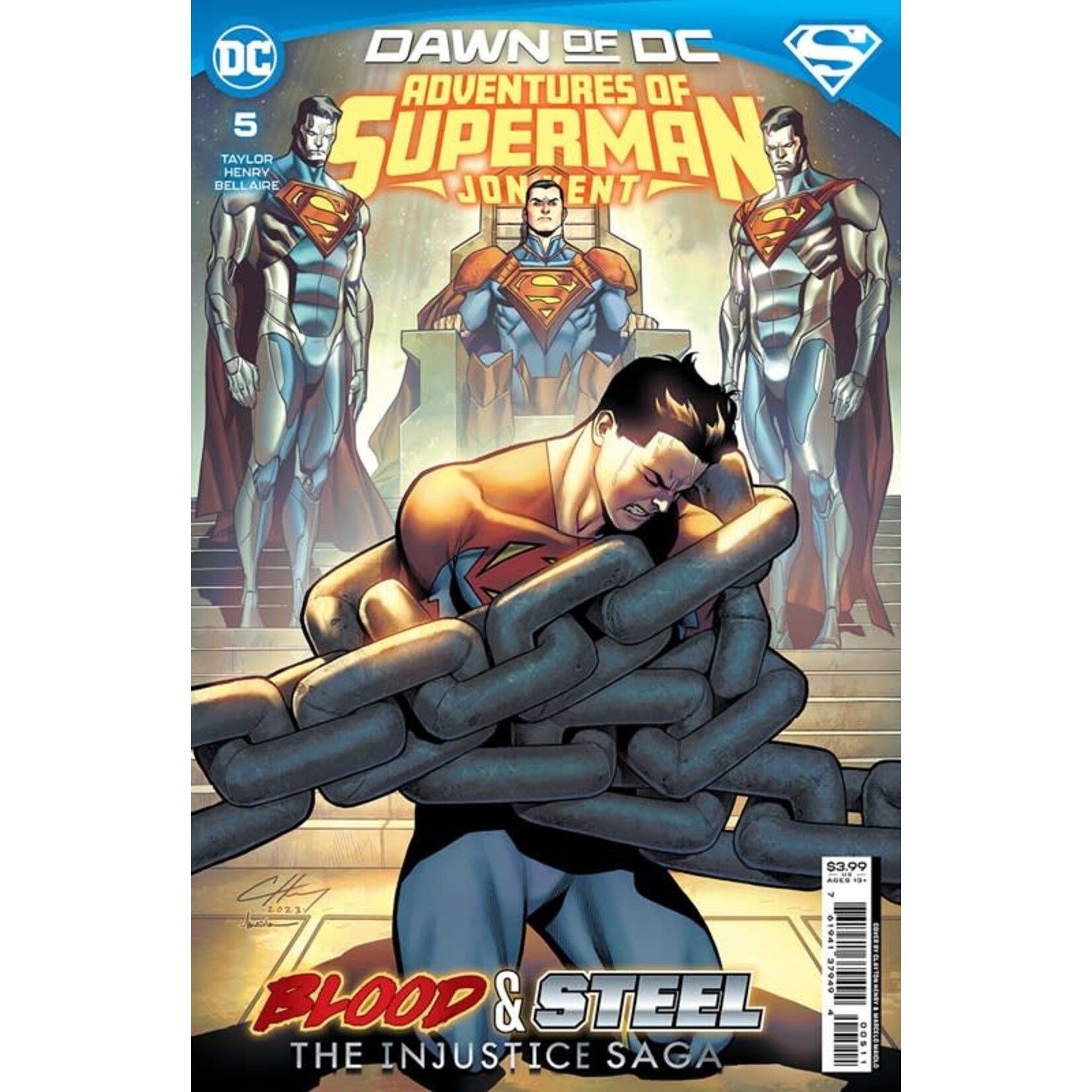 DC Comics Adventures of Superman: John Kent 2023 #5A