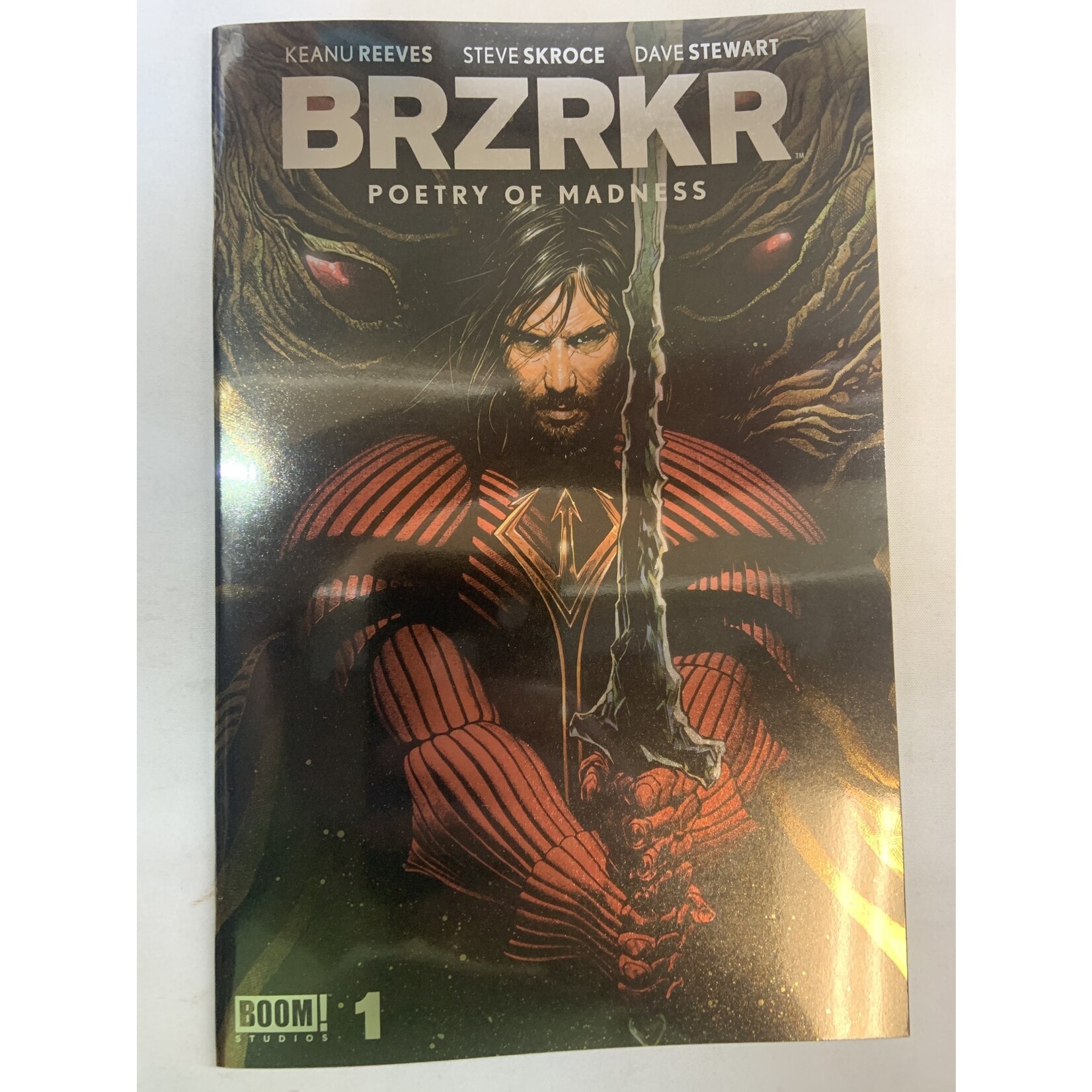 BOOM! STUDIOS Brzrkr Poetry Of Madness 2023 #1 Cvr D Foil Charest (Mr)--Bent Corner
