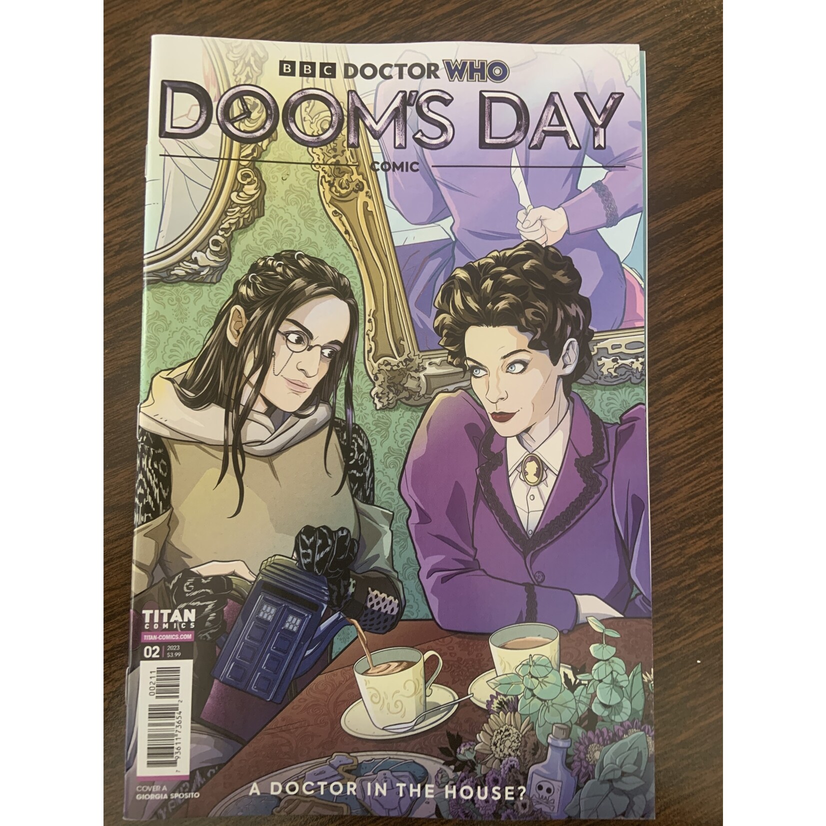 TITAN COMICS Doctor Who Doom 2023 #2 (Of 2) Cvr A Sposito