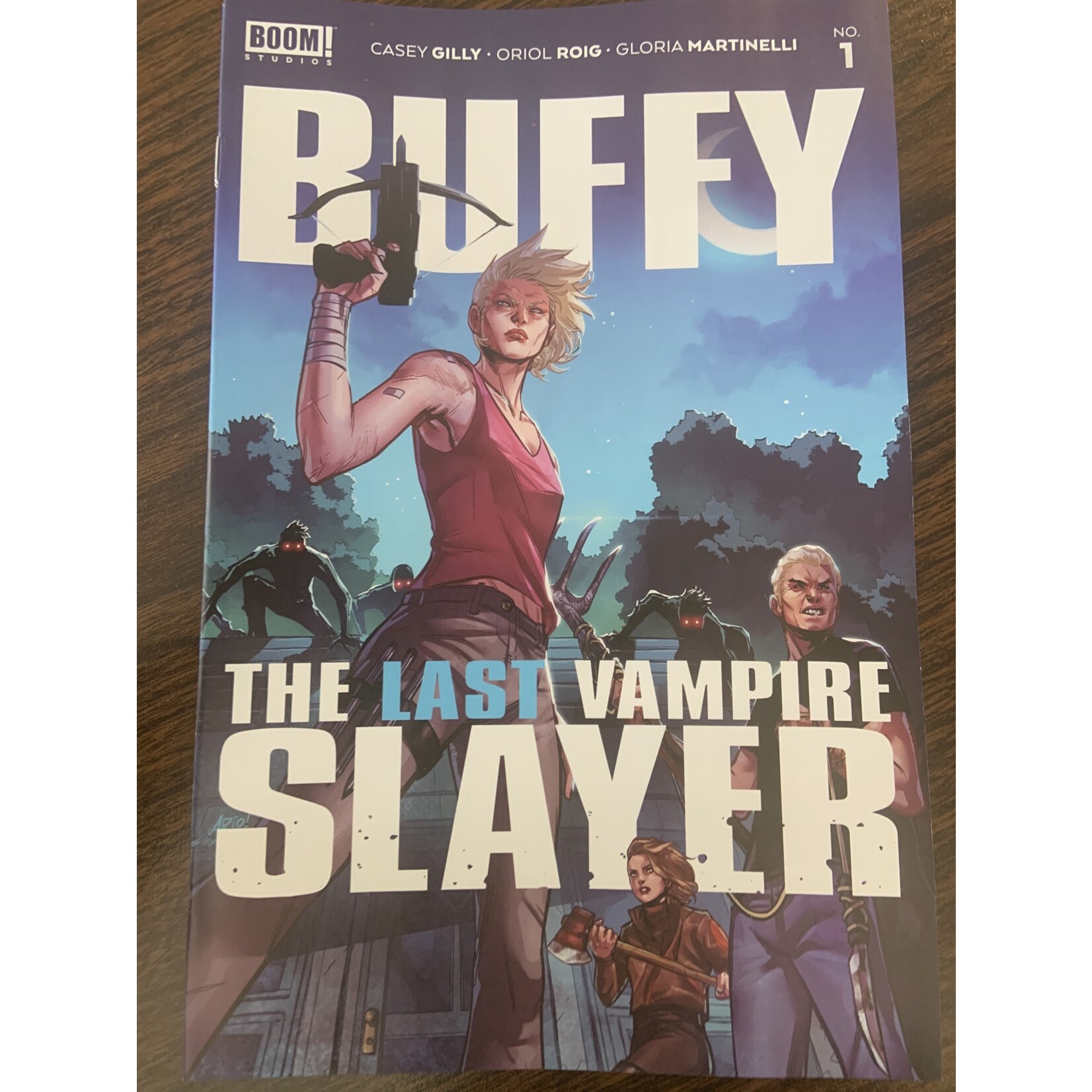 BOOM! STUDIOS Buffy Last Vampire Slayer (2023) 2023 #1 (Of 5) Cvr A Anindito Bent Cover