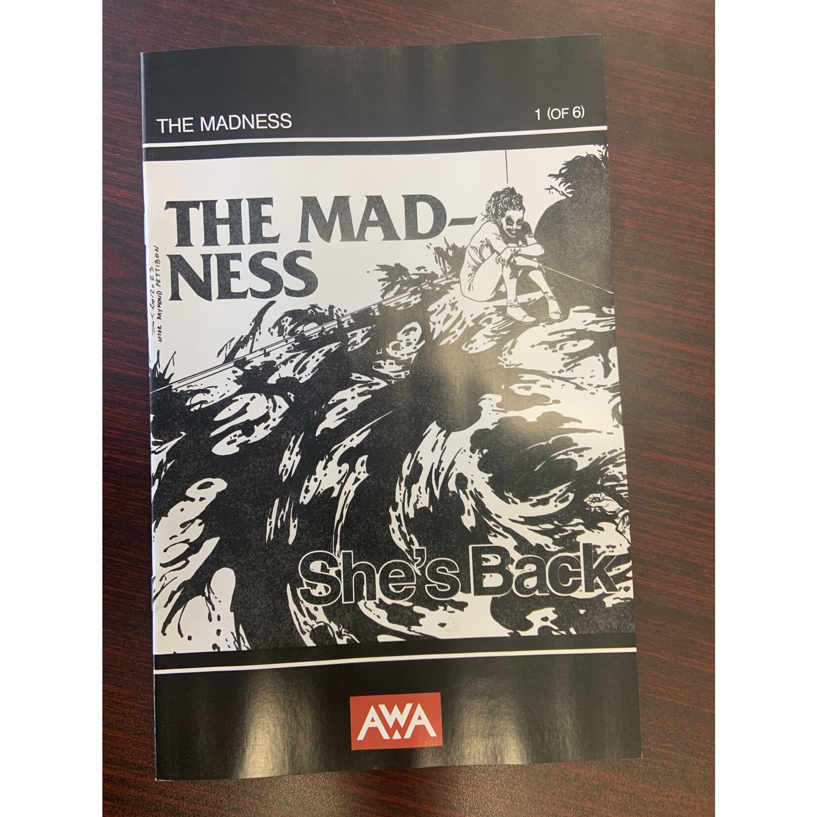Awa The Madness 2023 #1 (Of 6) Cvr C Talajic Punk Rock Homage (Net) (