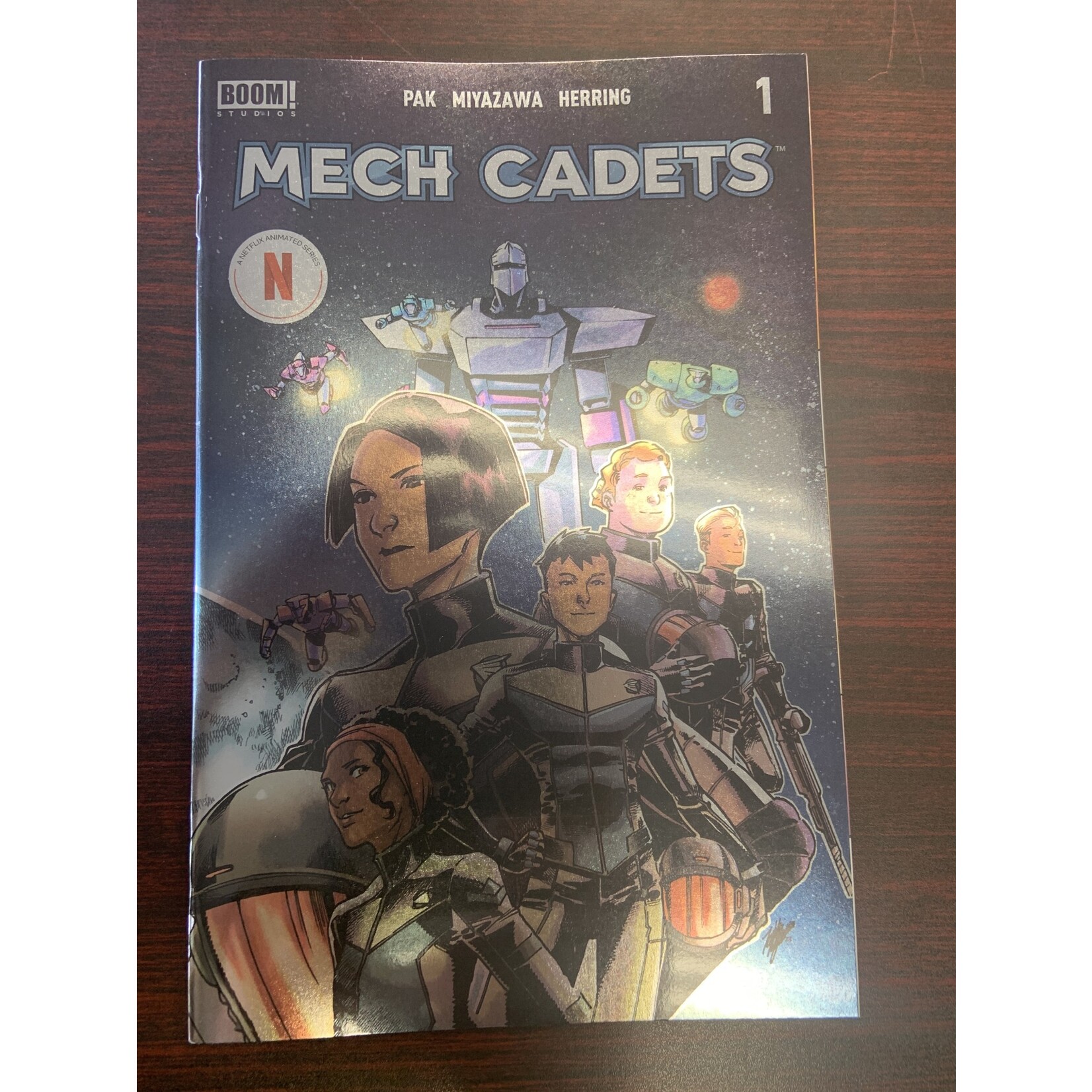 BOOM! STUDIOS Mech Cadets 2023 #1 Cvr C Foil Miyazawa & Herring