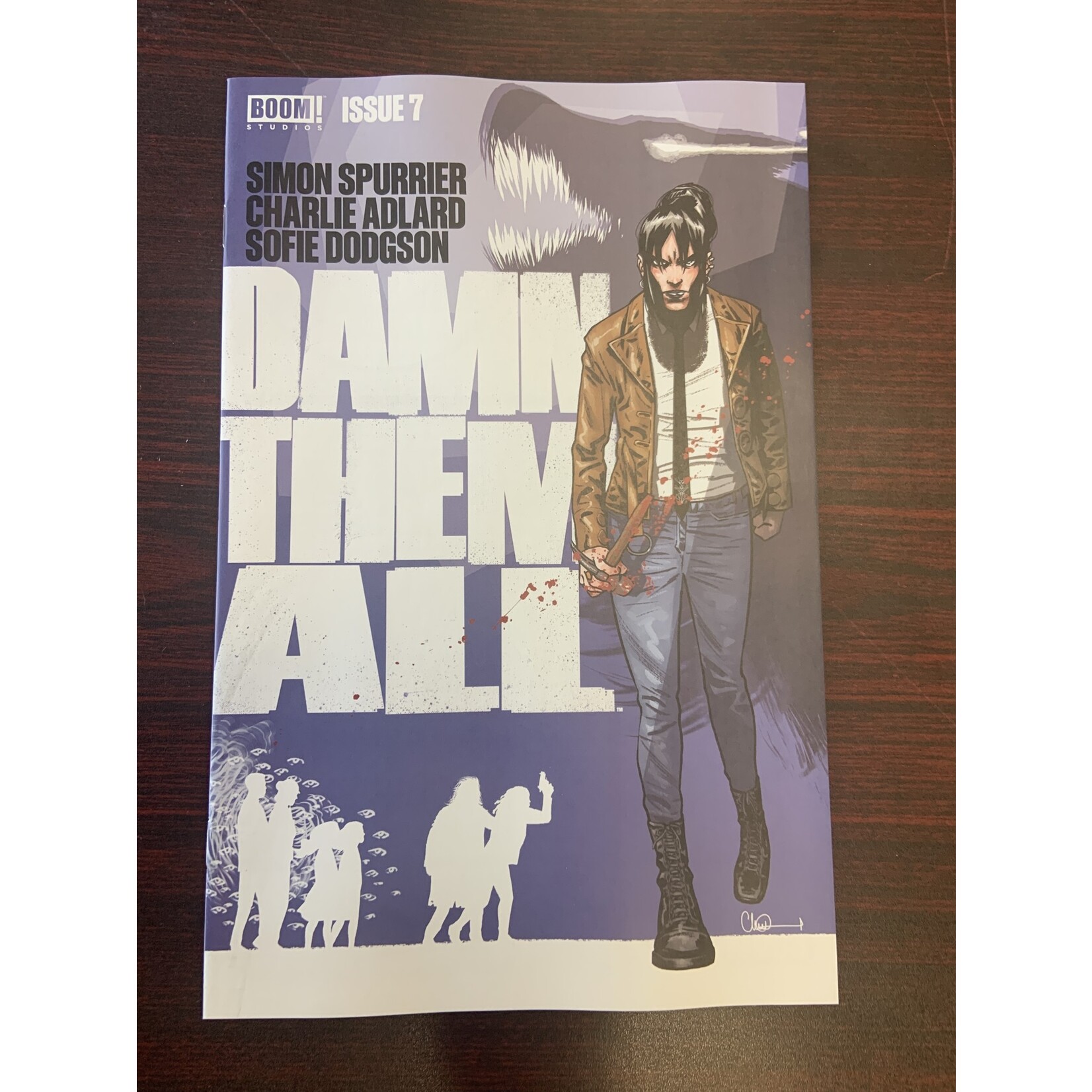 BOOM! STUDIOS Damn Them All 2022 #7 Cvr A Adlard (Mr)