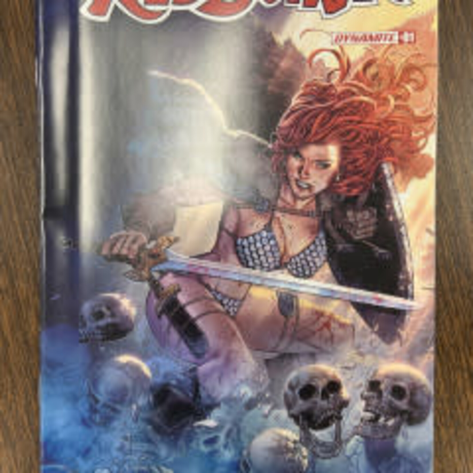 DYNAMITE Red Sonja 2023 2023 #1 Cvr B Cheung--Spine scrap