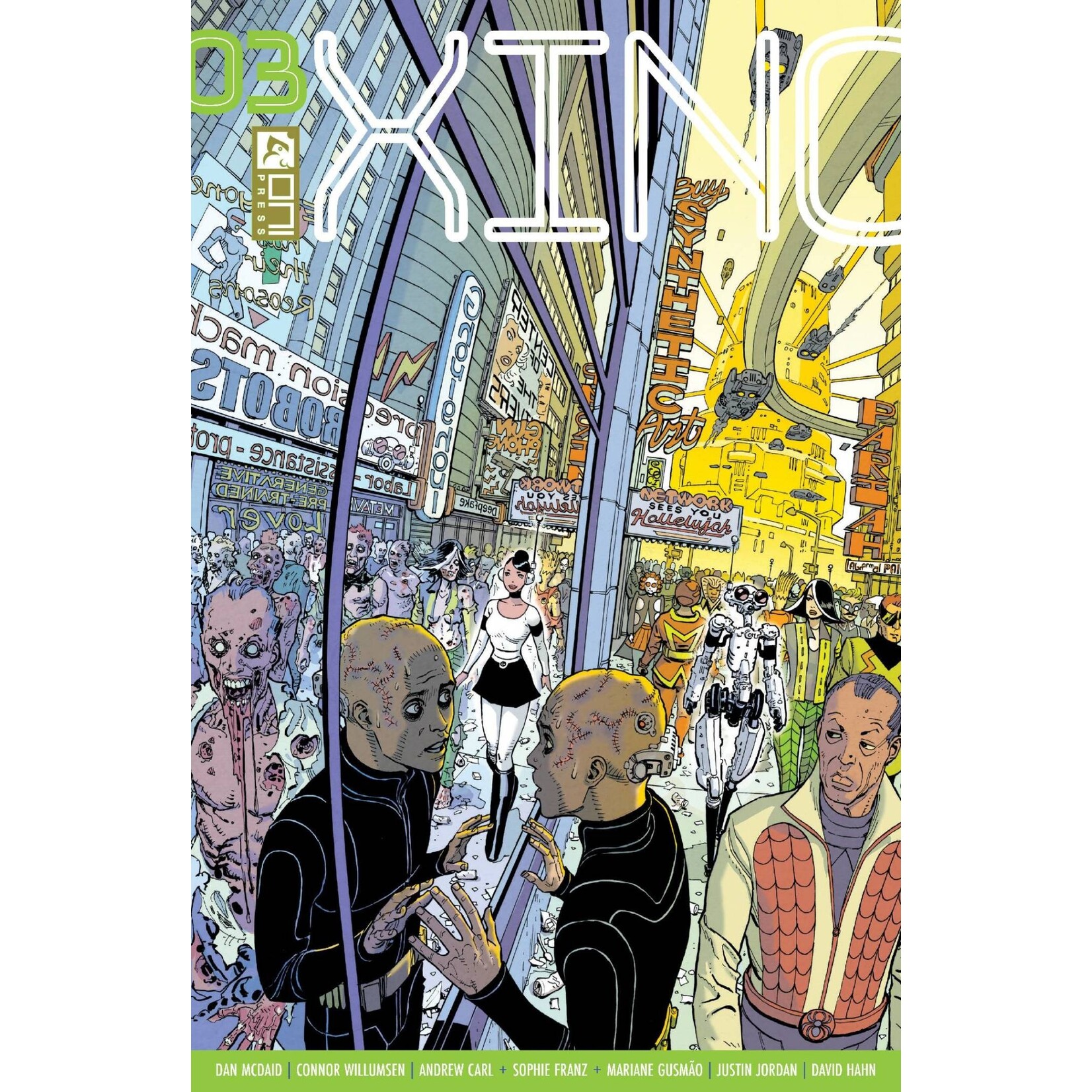 ONI PRESS INC. Xino 2023 #3 Cvr C Weaver