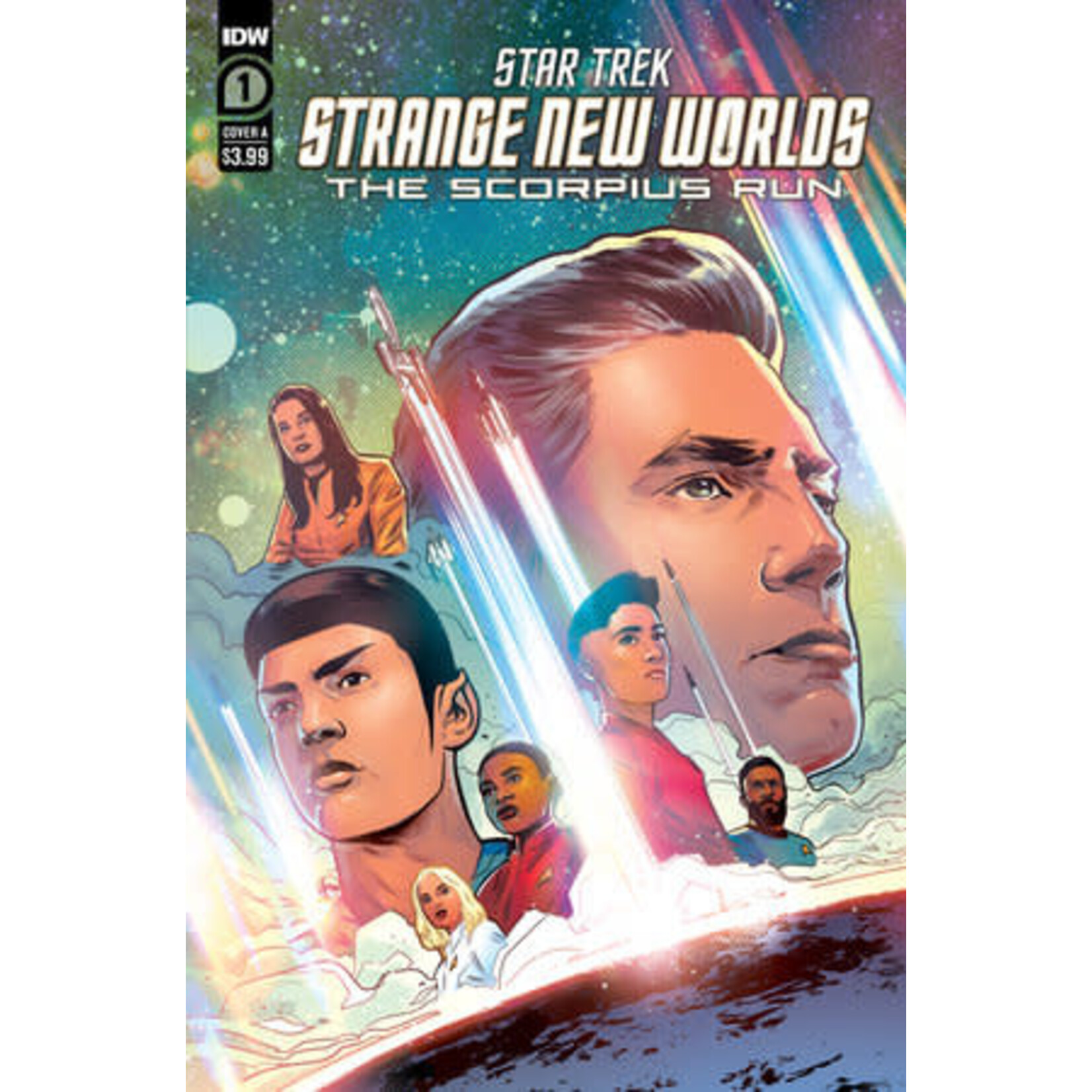 IDW PUBLISHING Star Trek: Strange New Worlds--The Scorpius Run 2023 #1 Cover A (Hernandez)