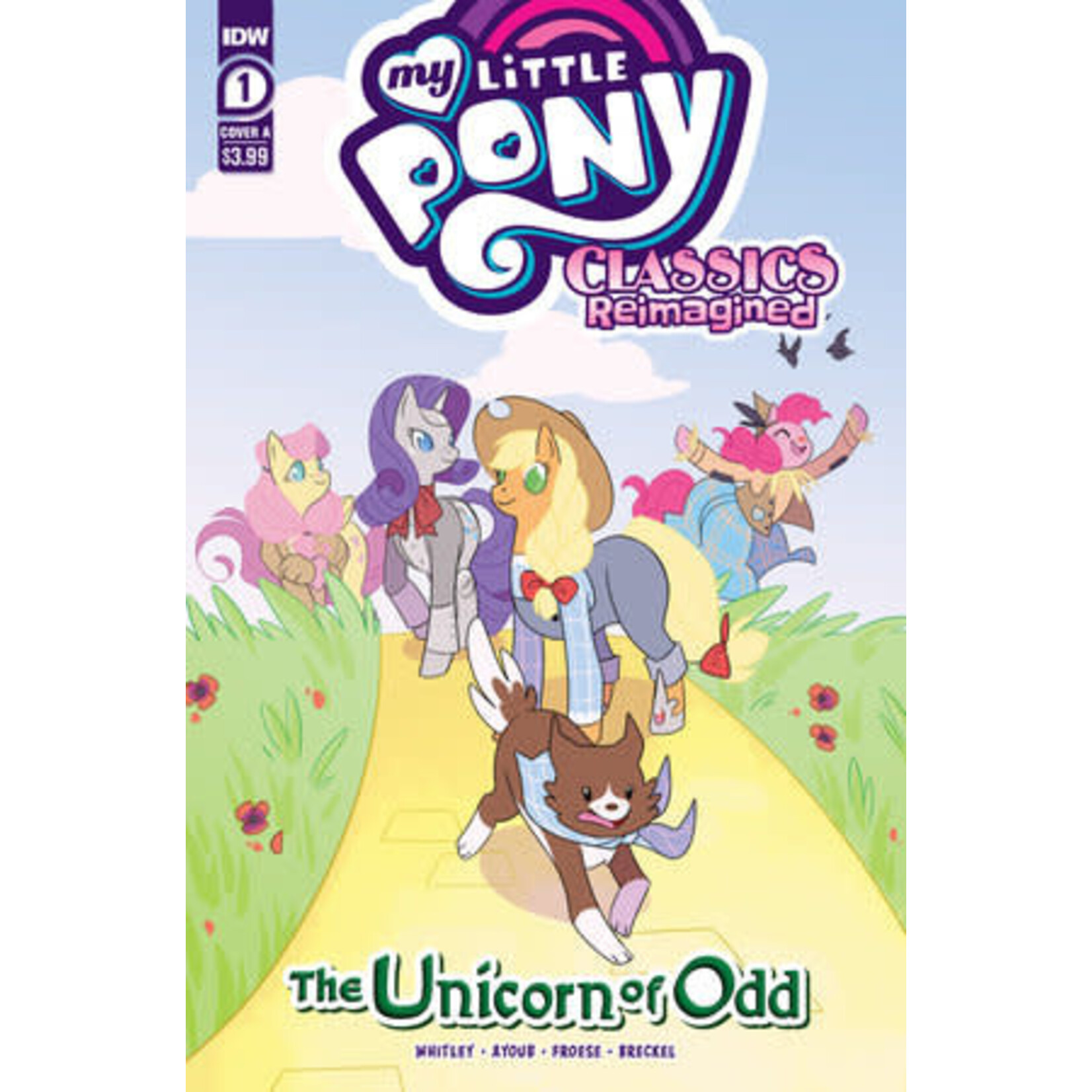 IDW PUBLISHING My Little Pony: Classics Reimagined—The Unicorn of Odd 2023 #1 Cover A (Ayoub)