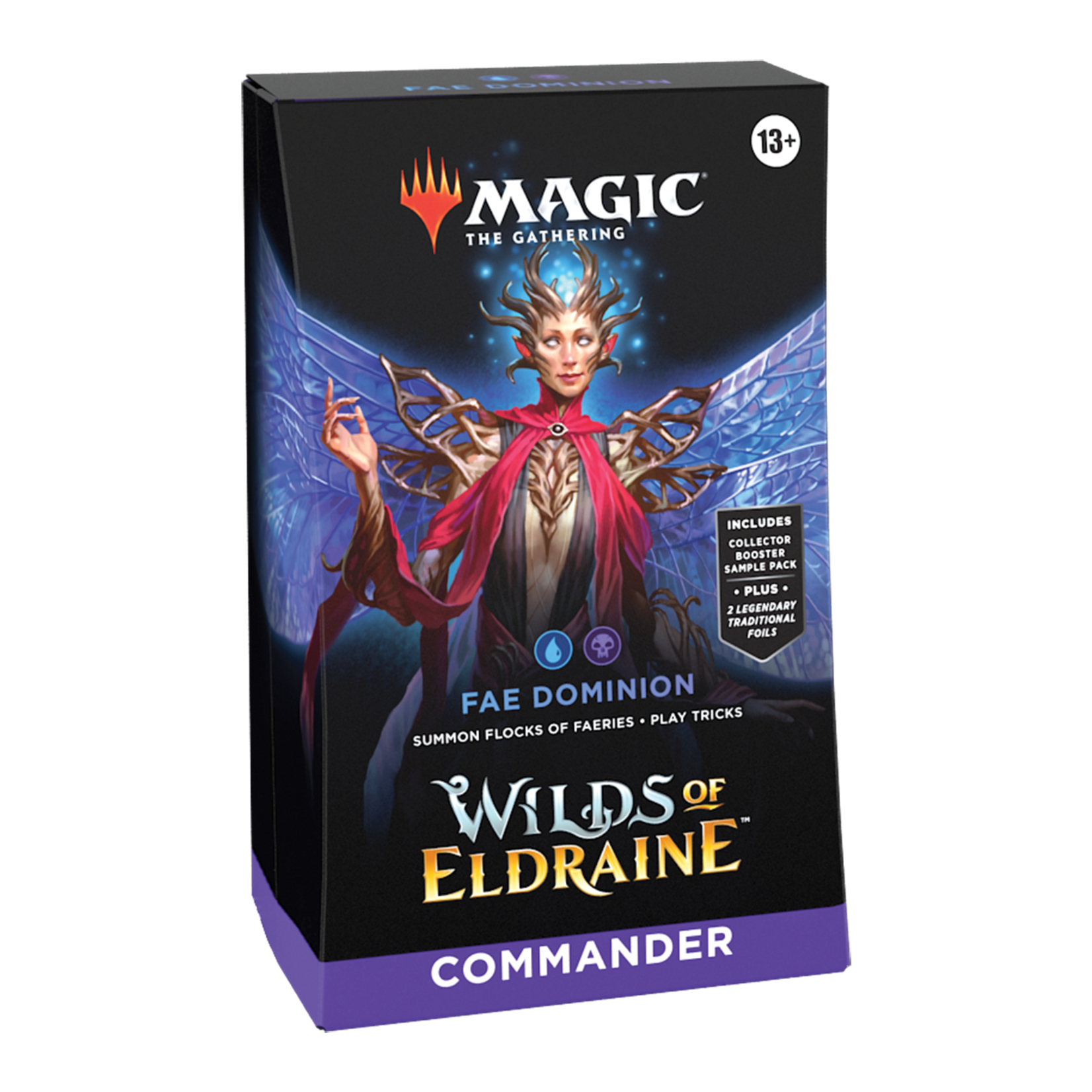 Wizards of the Coast MTG Wilds of Eldraine  Commander Deck: Fae Dominion