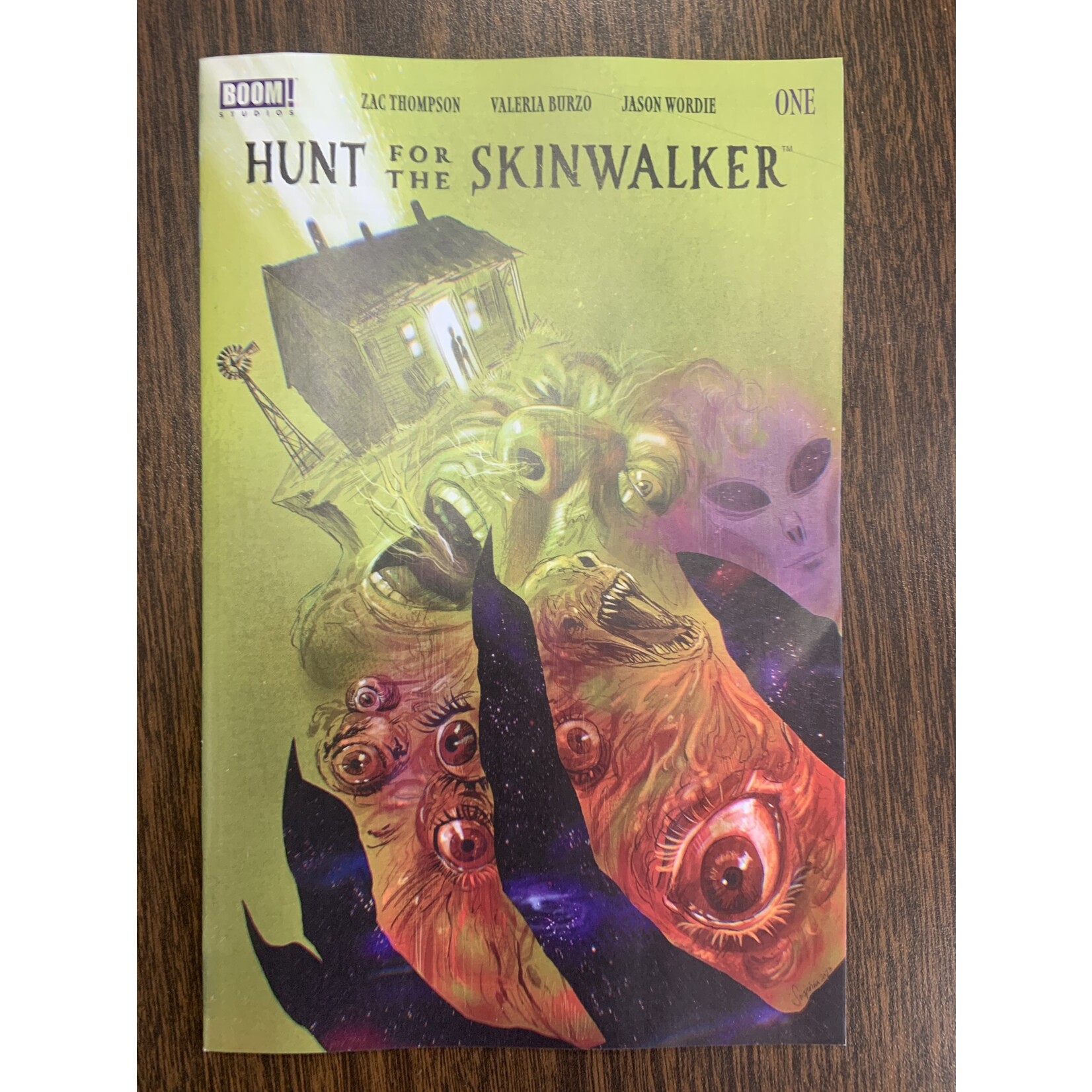 BOOM! STUDIOS Hunt For The Skinwalker 2023 #1 (Of 4) Cvr B Vilchez--Bent Cover