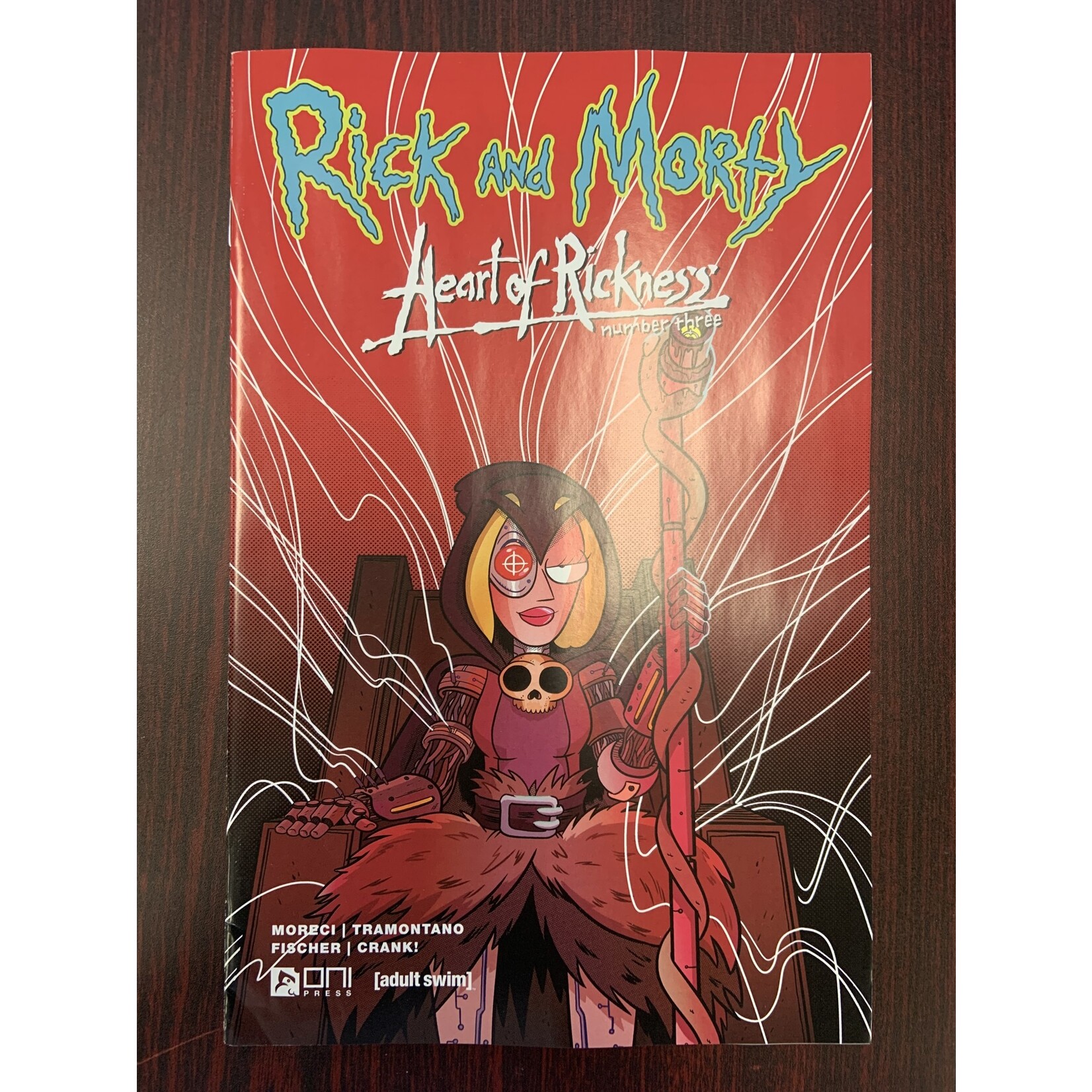 ONI PRESS INC. Rick And Morty Heart Of Rickness 2023 #3 (Of 4) Cvr A Ellerby Dmg