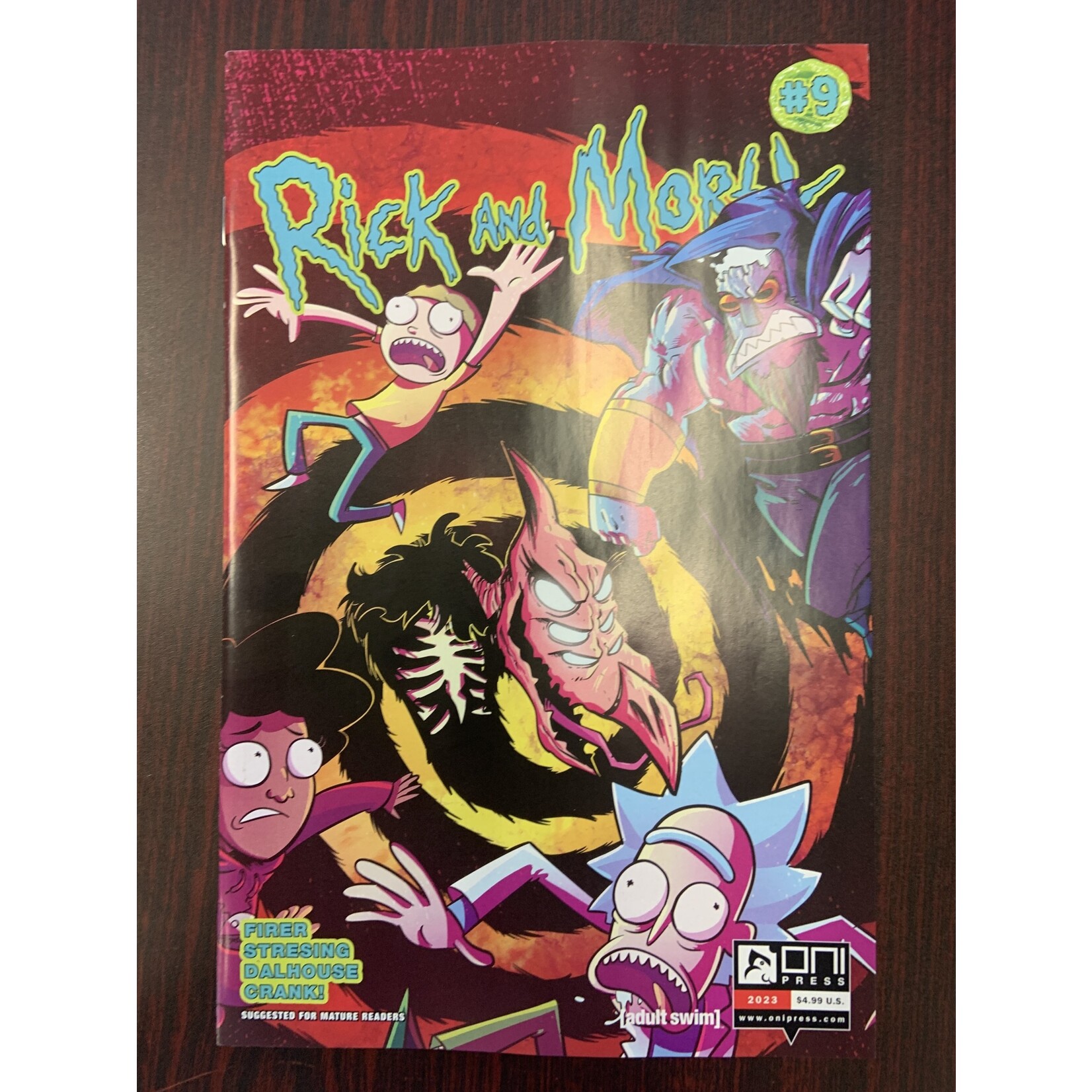 ONI PRESS INC. Rick And Morty 2023 #9 Cvr A Stresing (Mr)