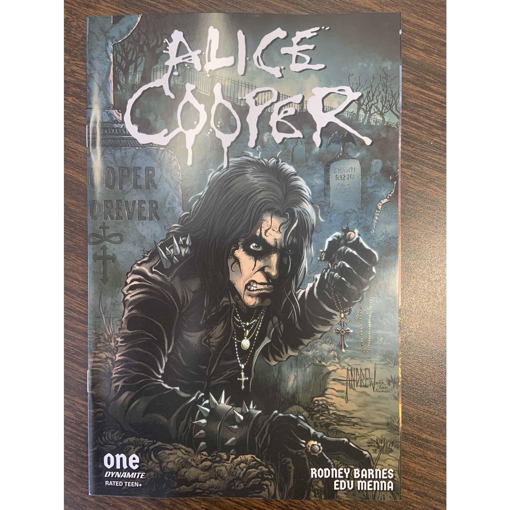 DYNAMITE Alice Cooper 2023 #1 (Of 5) Cvr B Mangum