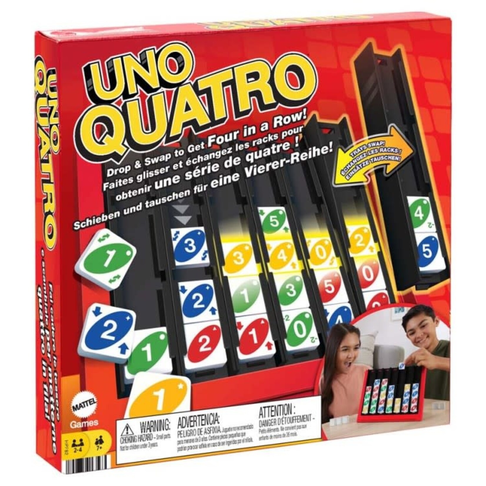 Mattel Games Uno: Quatro