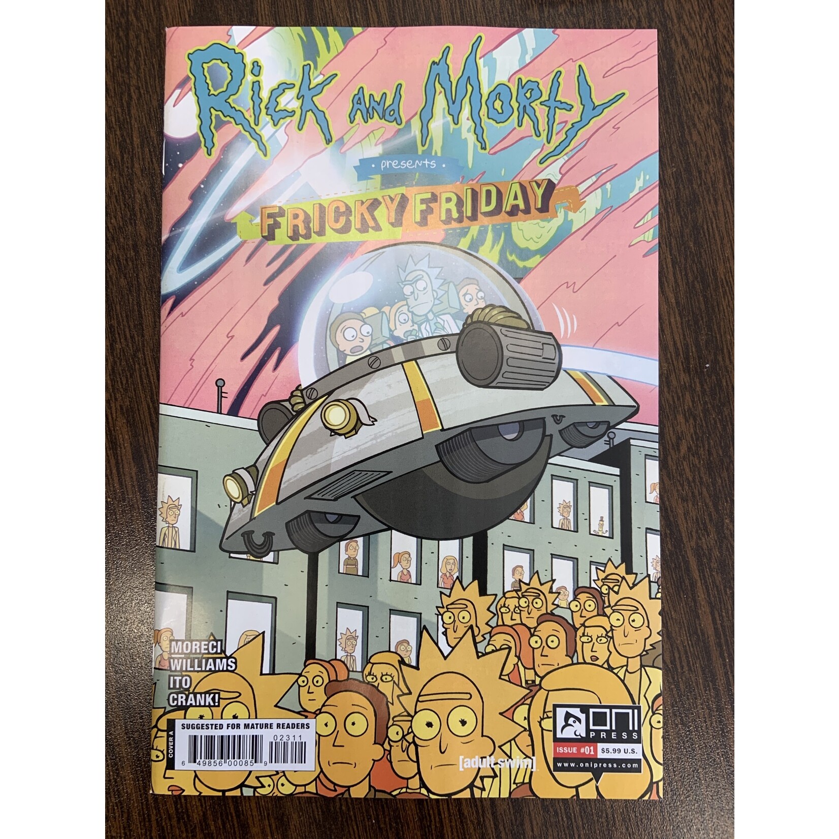 ONI PRESS INC. Rick And Morty Presents Fricky Friday 2023 #1 Cvr A Williams (Mr)