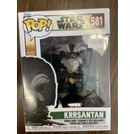Funko Pop Star Wars Book Of Boba Fett Krrsantan W/ Bg Vin Fig 581