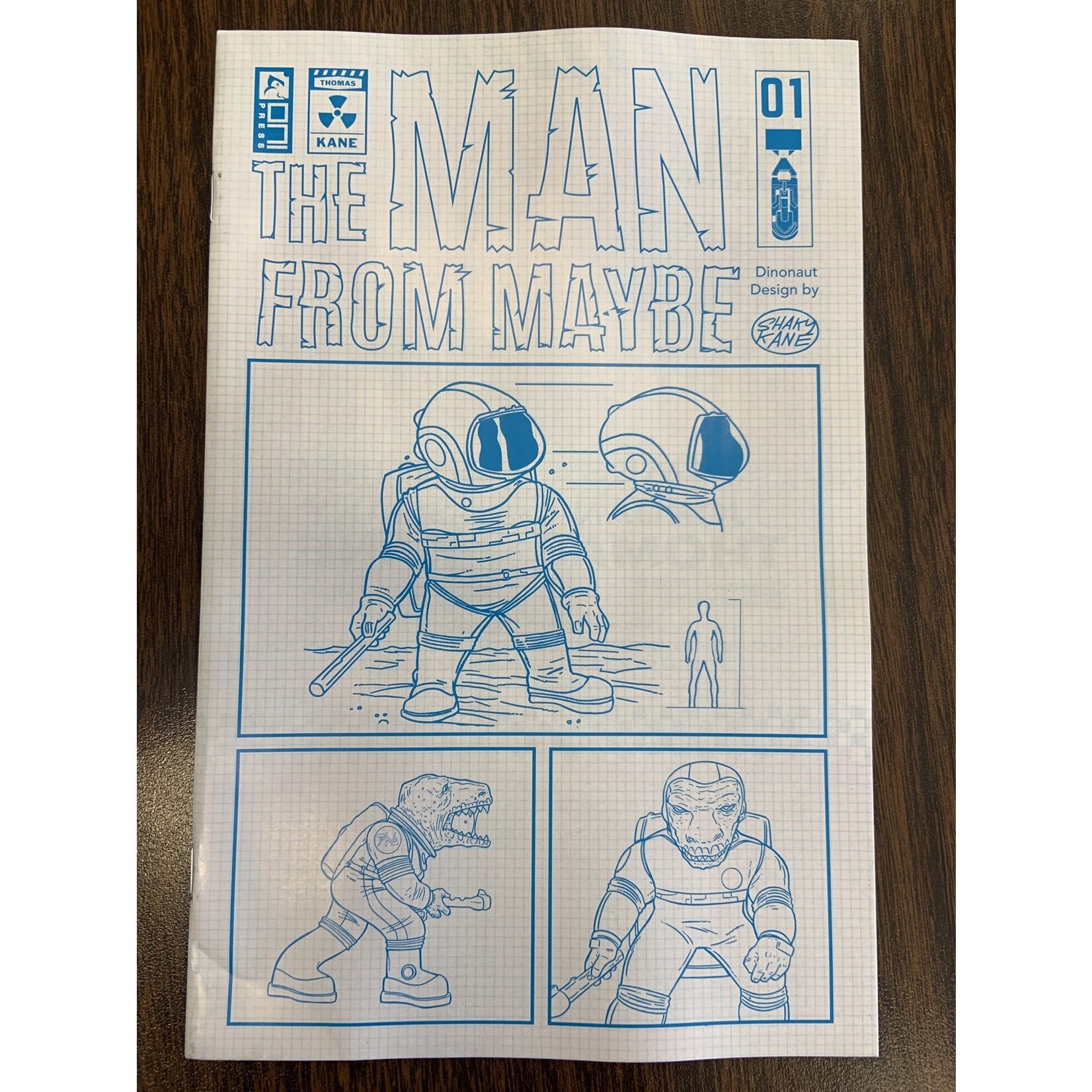 ONI PRESS INC. The Man From Maybe 2023 #1 Cvr D 10 Copy Incv Kane Design