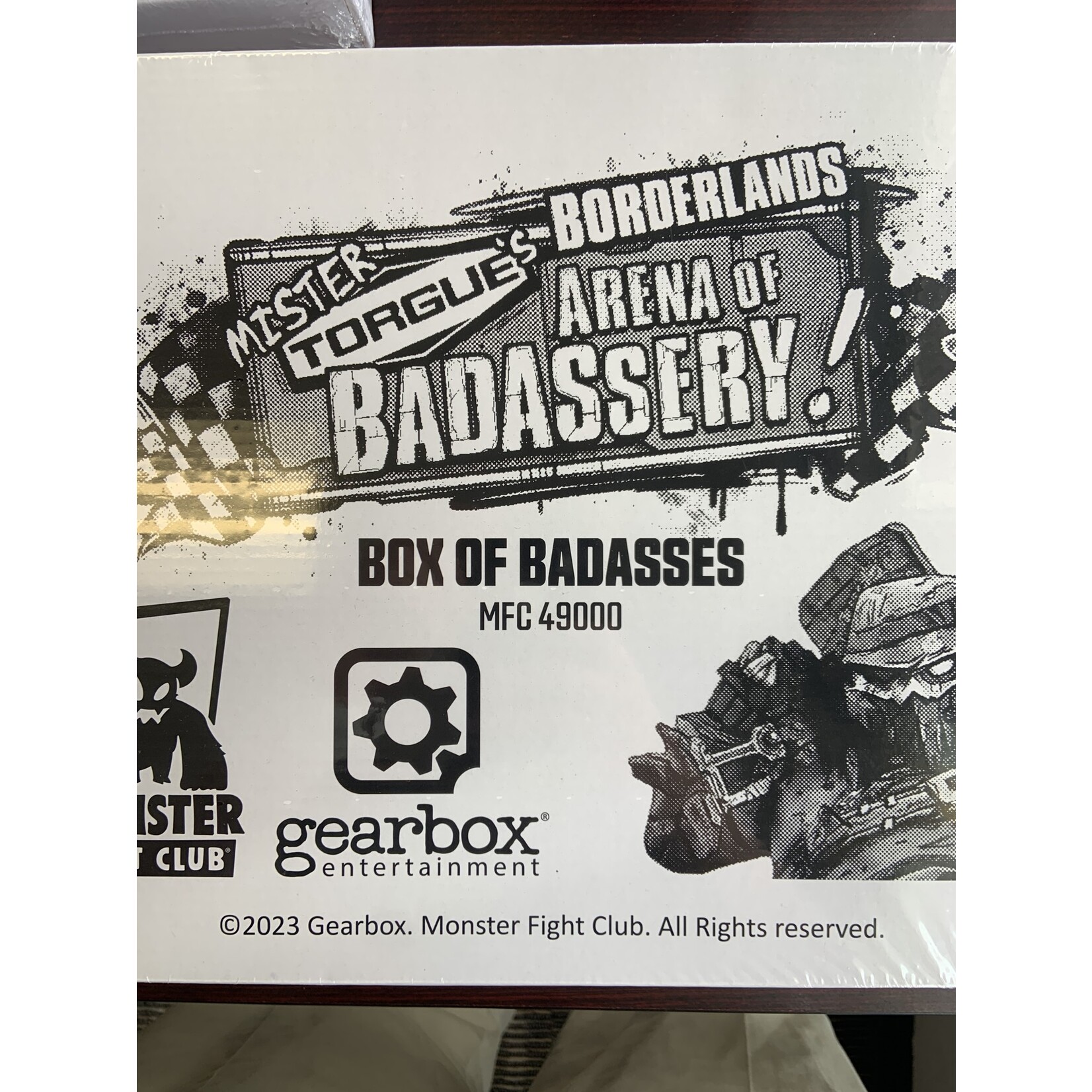 Monster Fight Club Borderlands Arena of Badassery! Box of Badasses