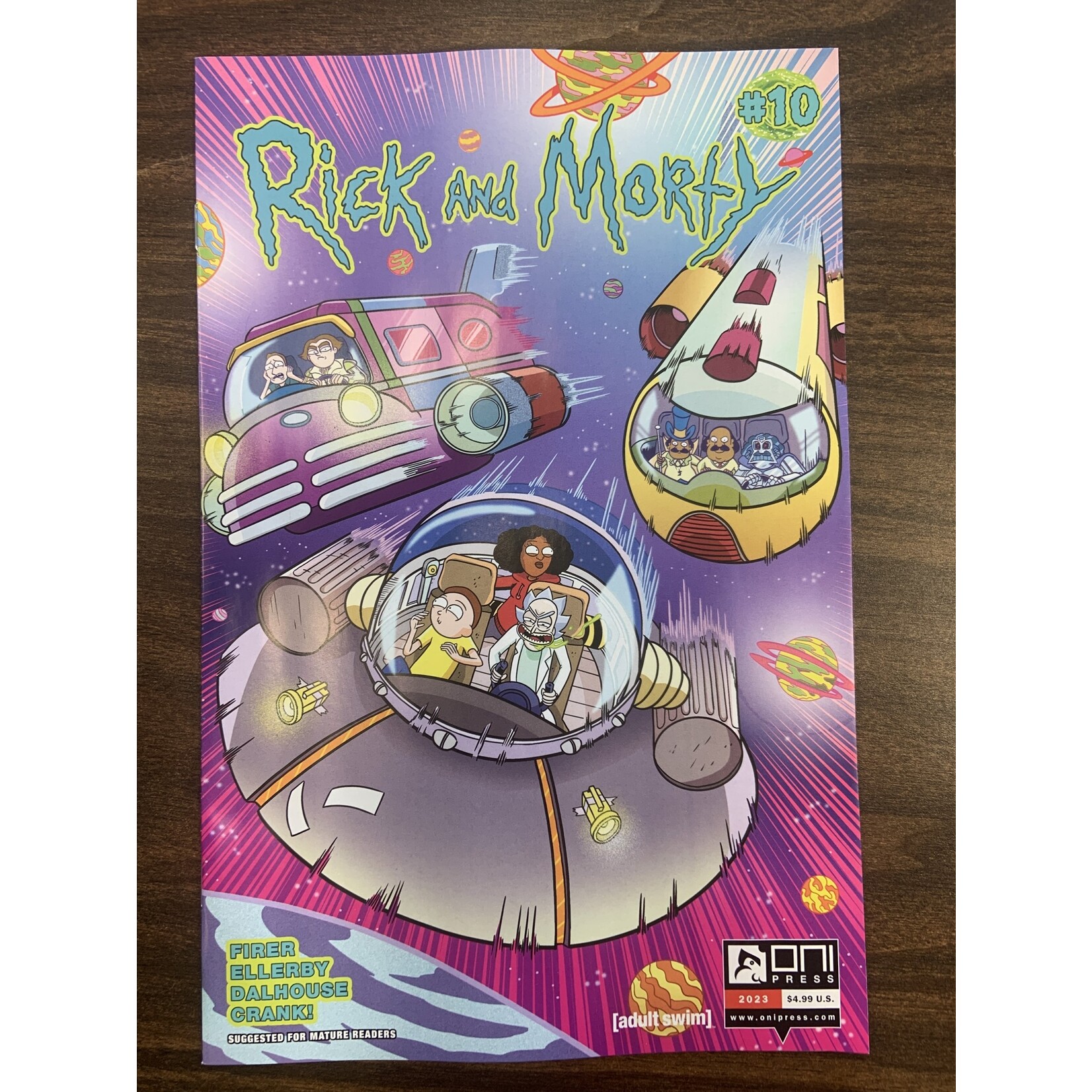 ONI PRESS INC. Rick And Morty 2023 #10 Cvr A Ellerby (Mr)