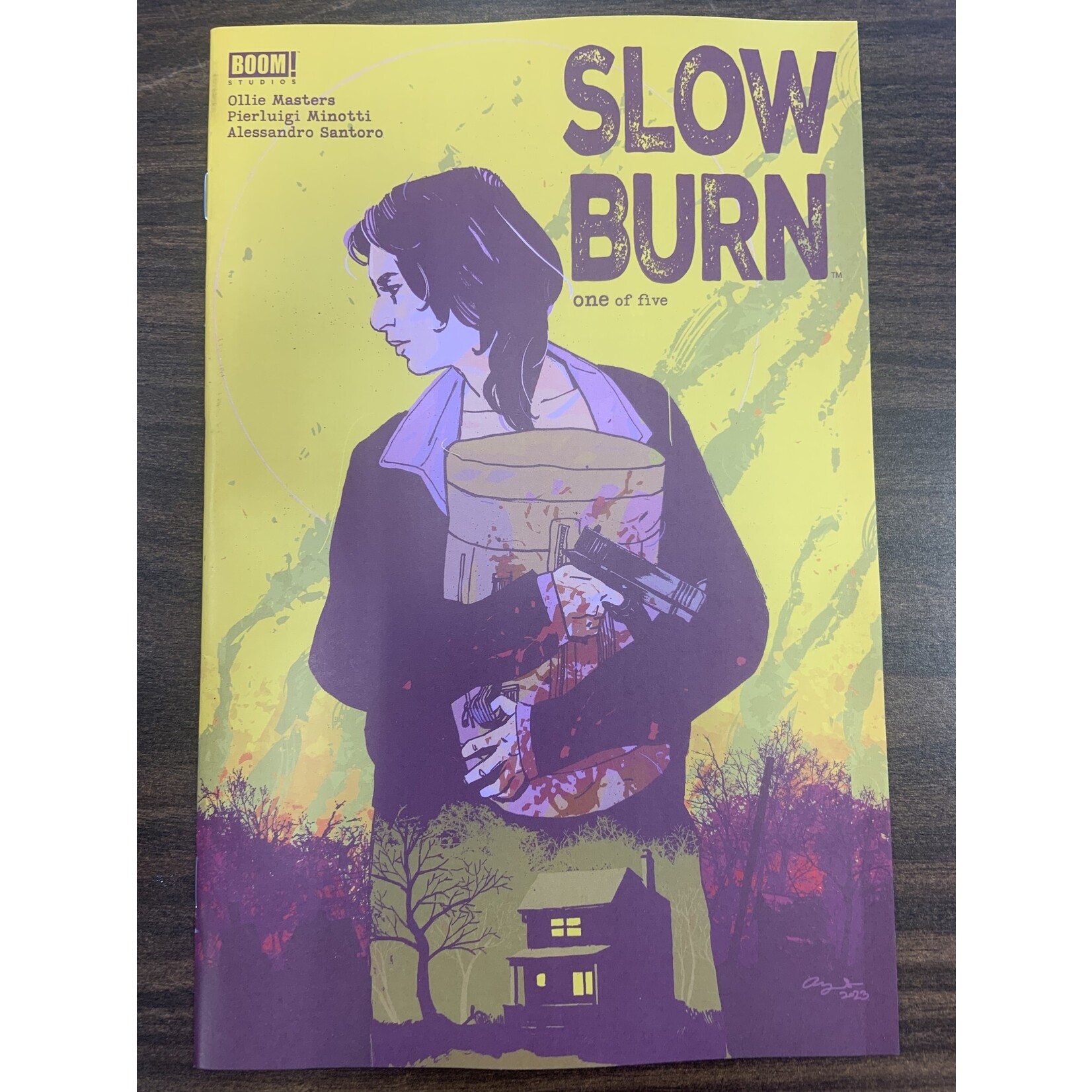 BOOM! STUDIOS Slow Burn 2023 #1 (Of 5) Cvr B Var Azaceta