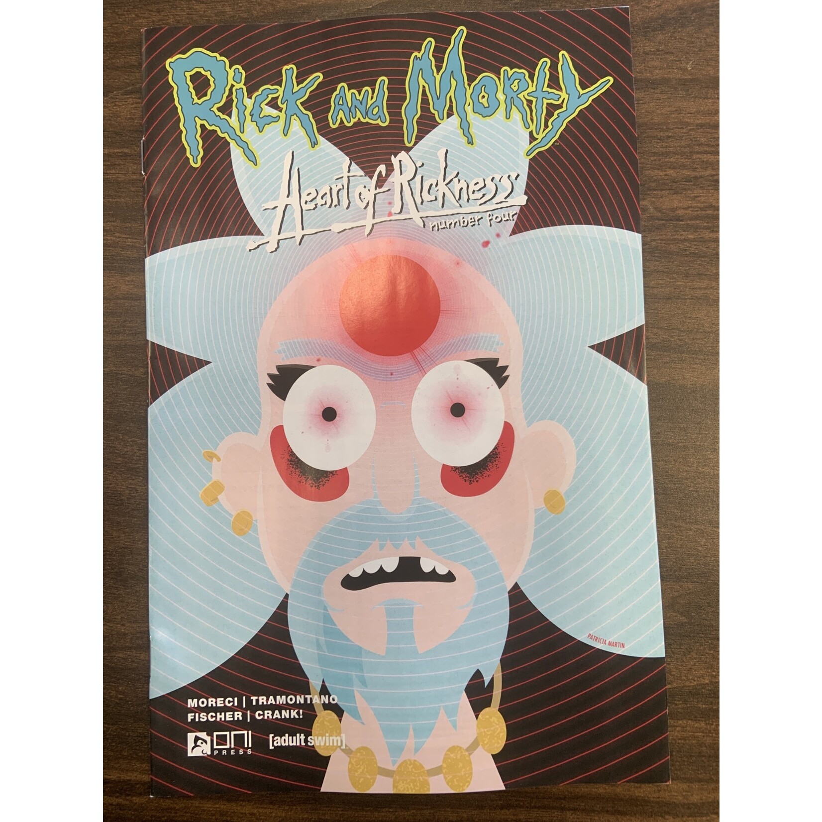 ONI PRESS INC. Rick And Morty Heart Of Rickness 2023 #4 (Of 4) Cvr A Samaniego (