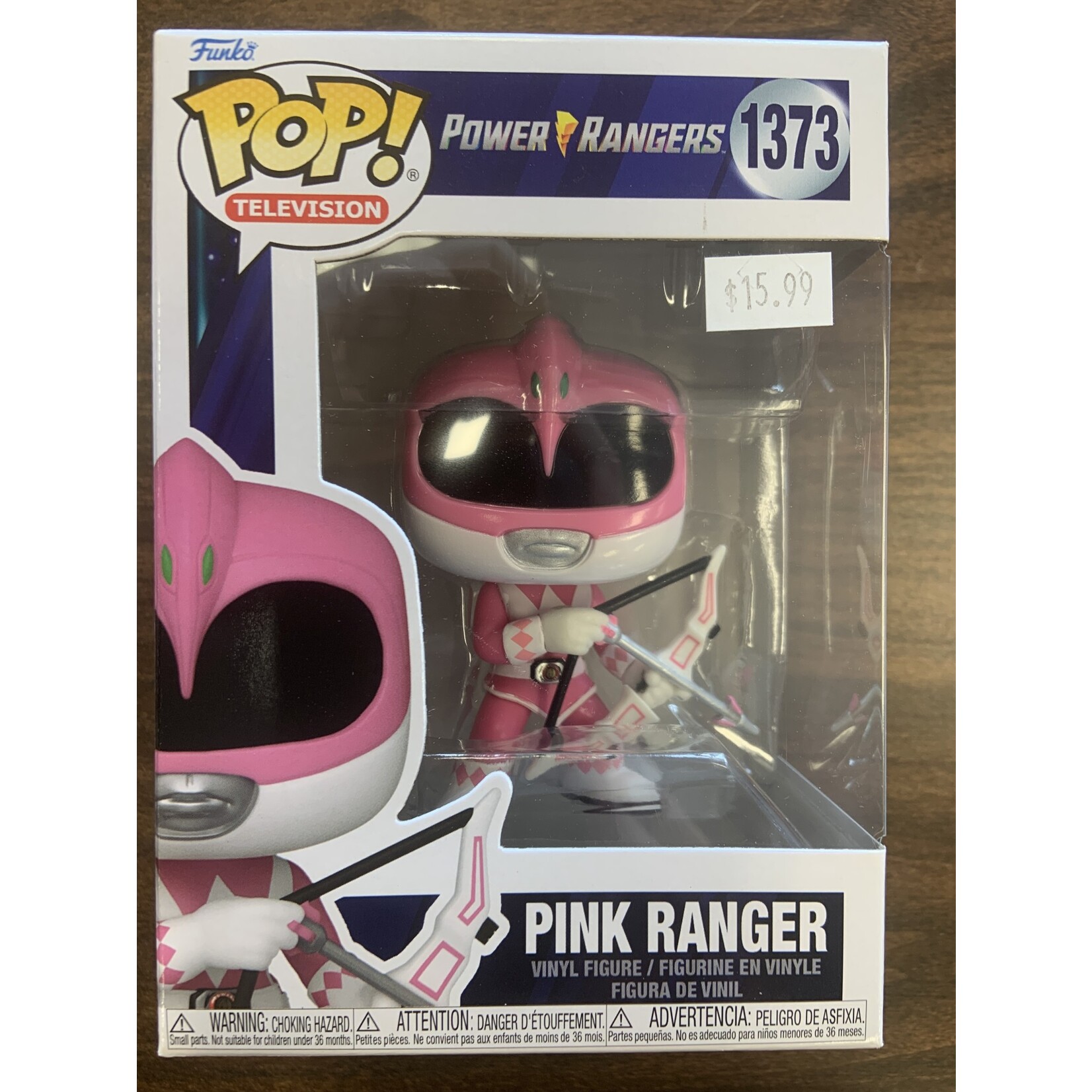 Funko Pop Tv Mmpr 30Th Pink Ranger Vin Fig 1373