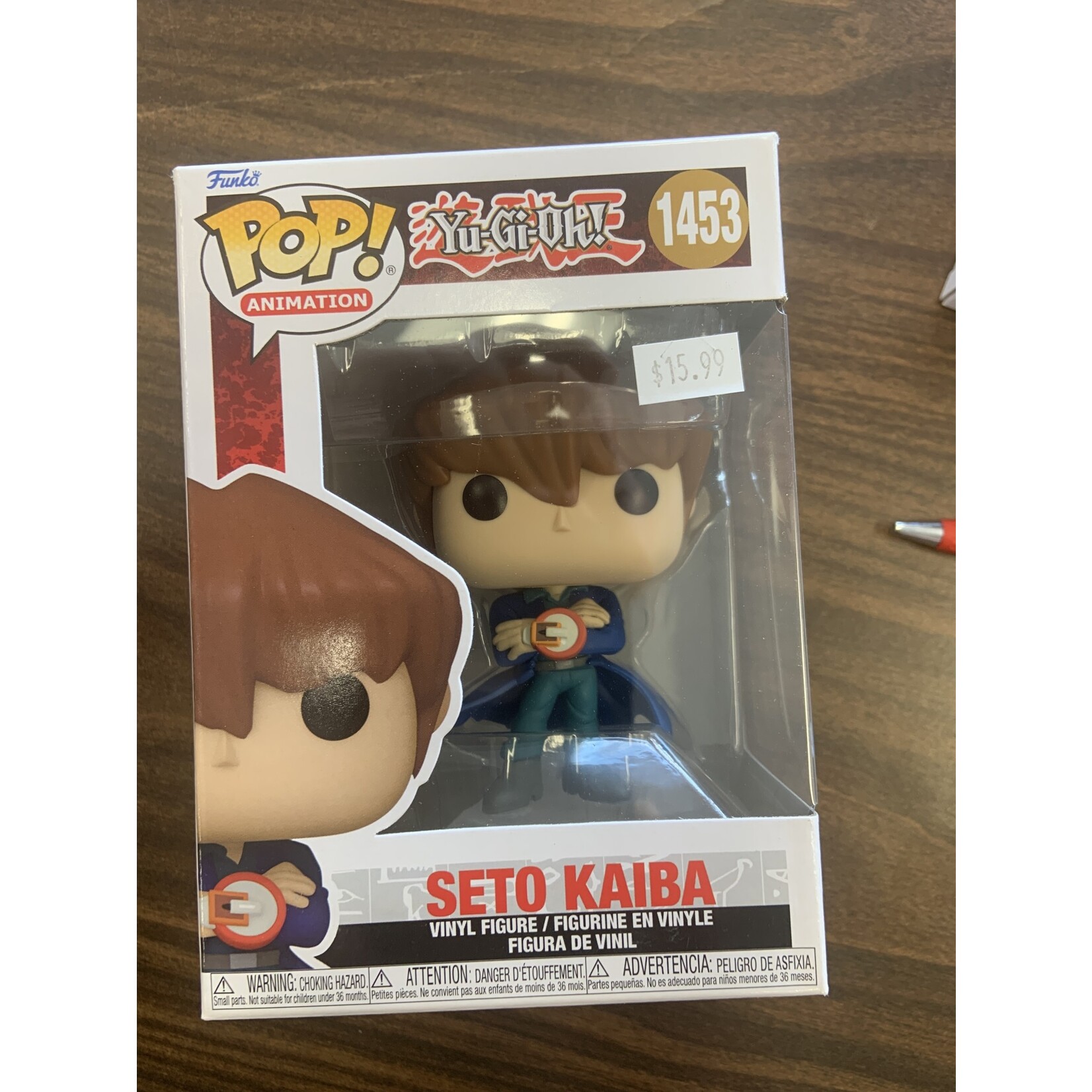 Funko Pop Animation Yu-Gi-Oh Seto Kaiba(Dk) Vin Fig 1453
