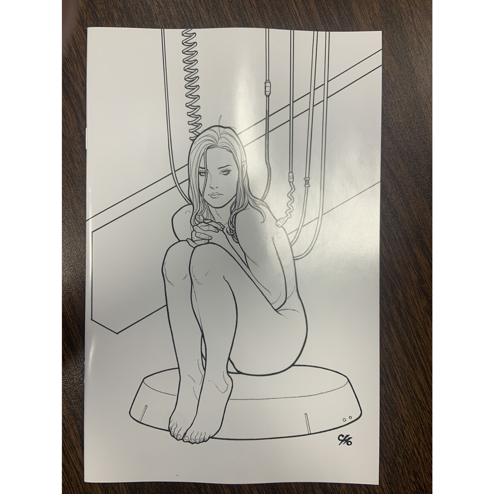 Awa Red Light 2023 #1 (Of 4) Cvr D 15 Copy Incv Cho B&W (Net) (Mr)