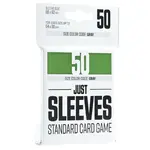Gamegenic Just Sleeves Standard Card Game 50 Count Green