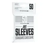 Gamegenic Just Sleeves Standard Card Game 50 Count White