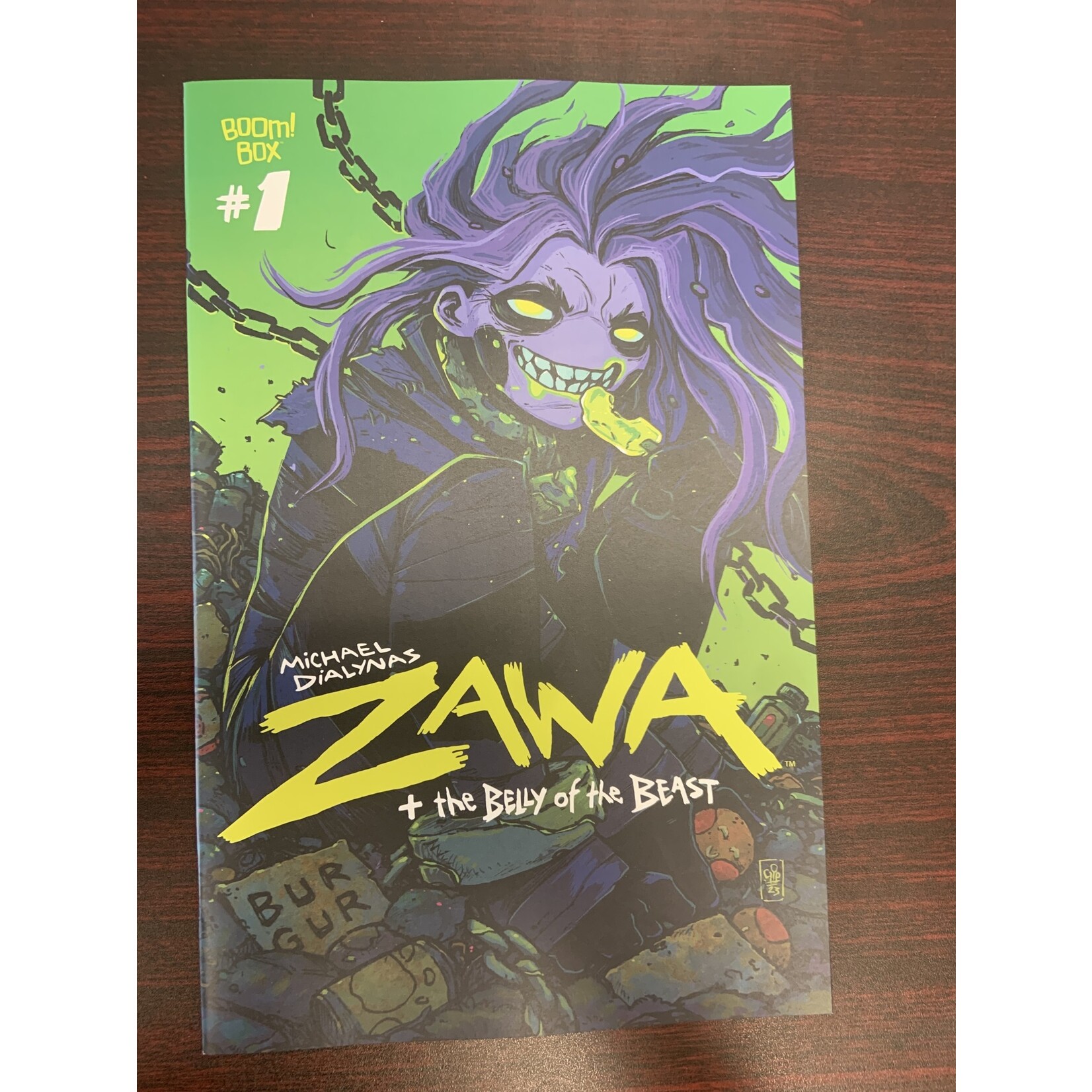 BOOM! STUDIOS Zawa 2023 #1 (Of 5) Cvr E Unlockable Dialynas