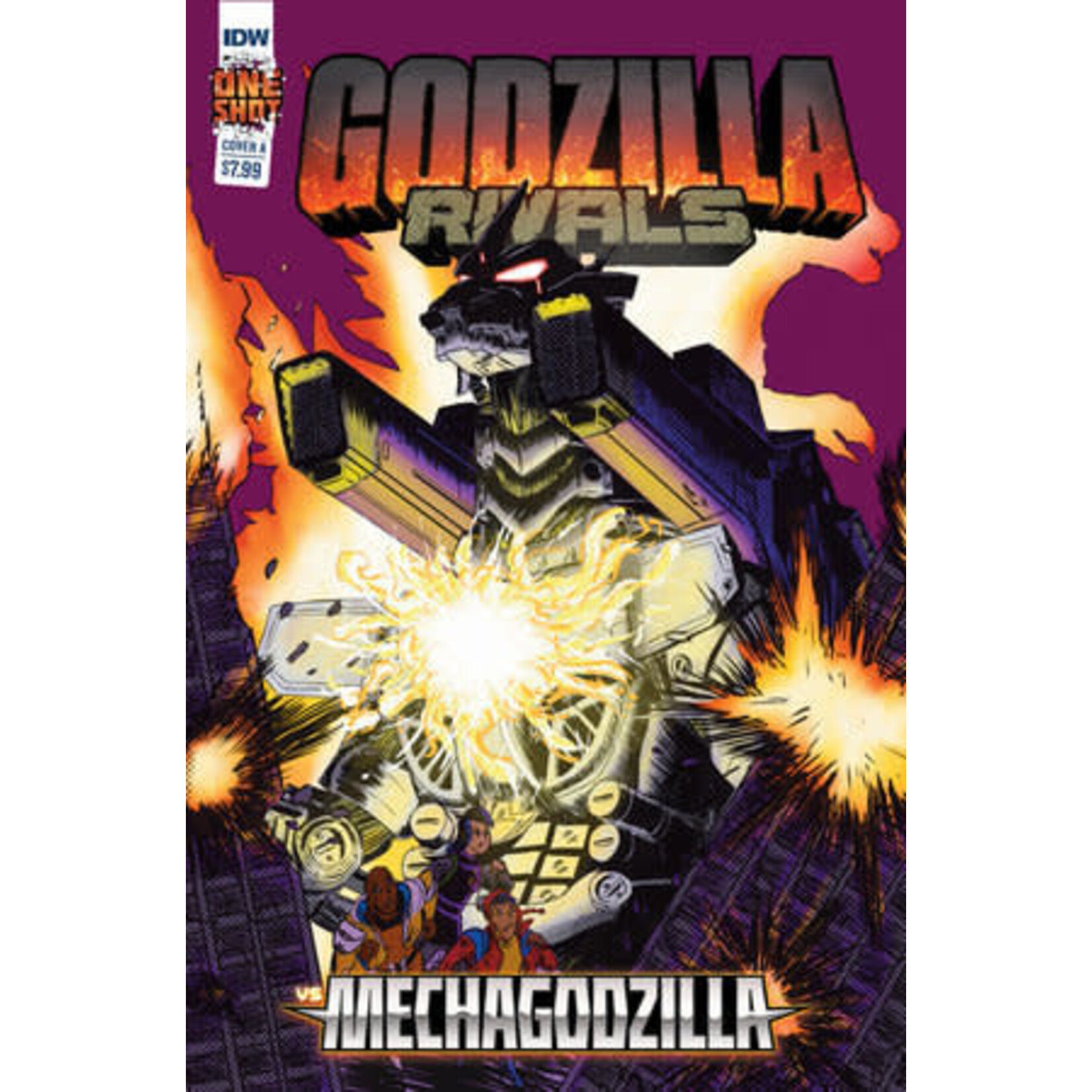 IDW PUBLISHING Godzilla Rivals: Vs. Mechagodzilla (Martinez) 2023 #1A