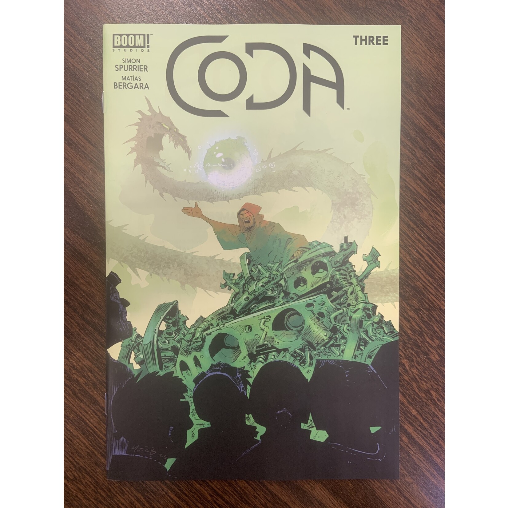 BOOM! STUDIOS Coda 2023 #3 (Of 5) Cvr A Bergara