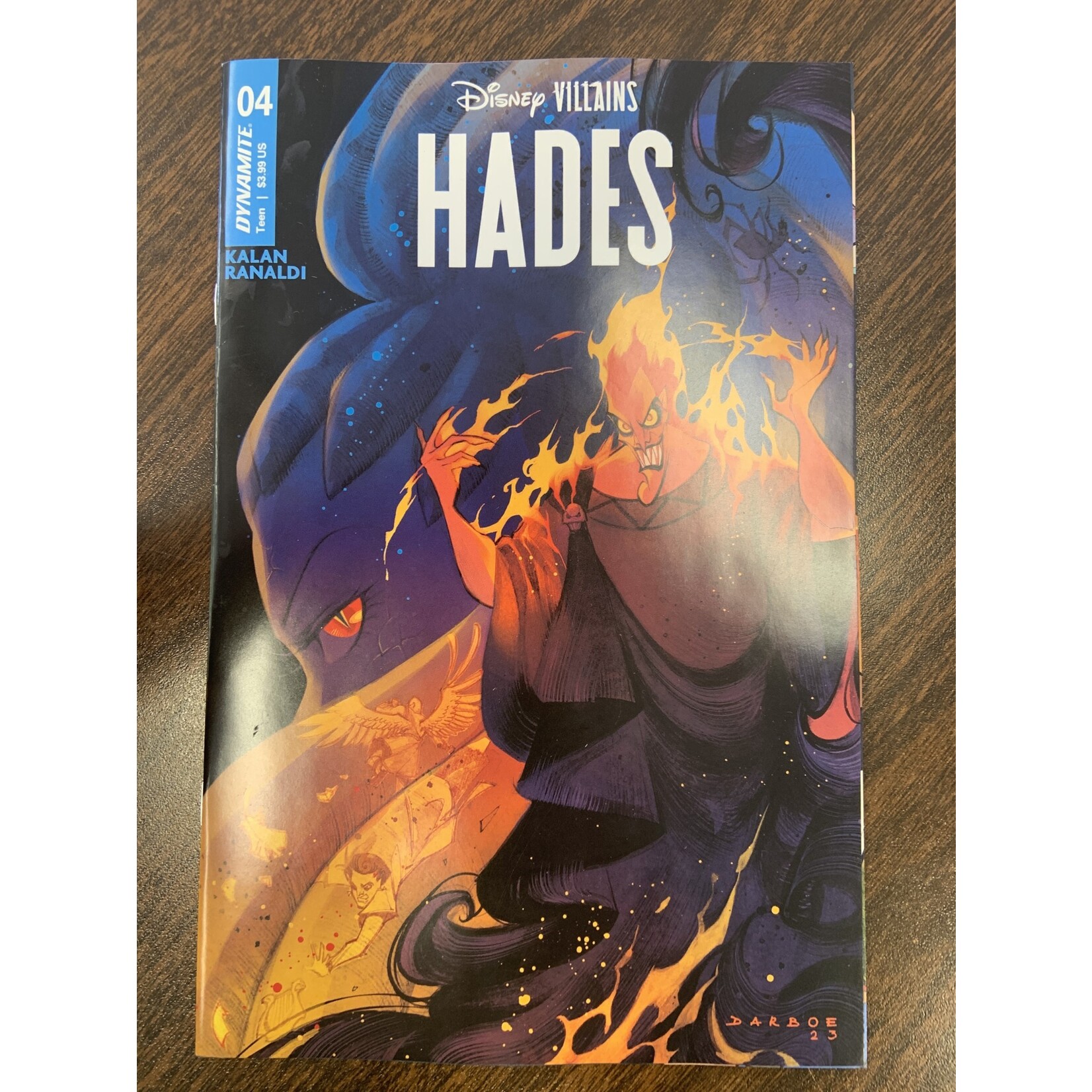 DYNAMITE Disney Villains Hades 2023 #4 Cvr A Darboe