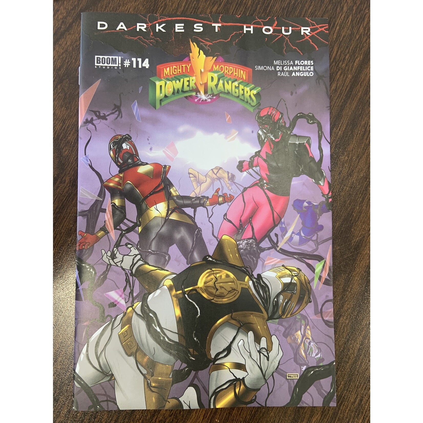 BOOM! STUDIOS Mighty Morphin Power Rangers 2022 #114 Cvr A Clarke (C: 1-0-0)